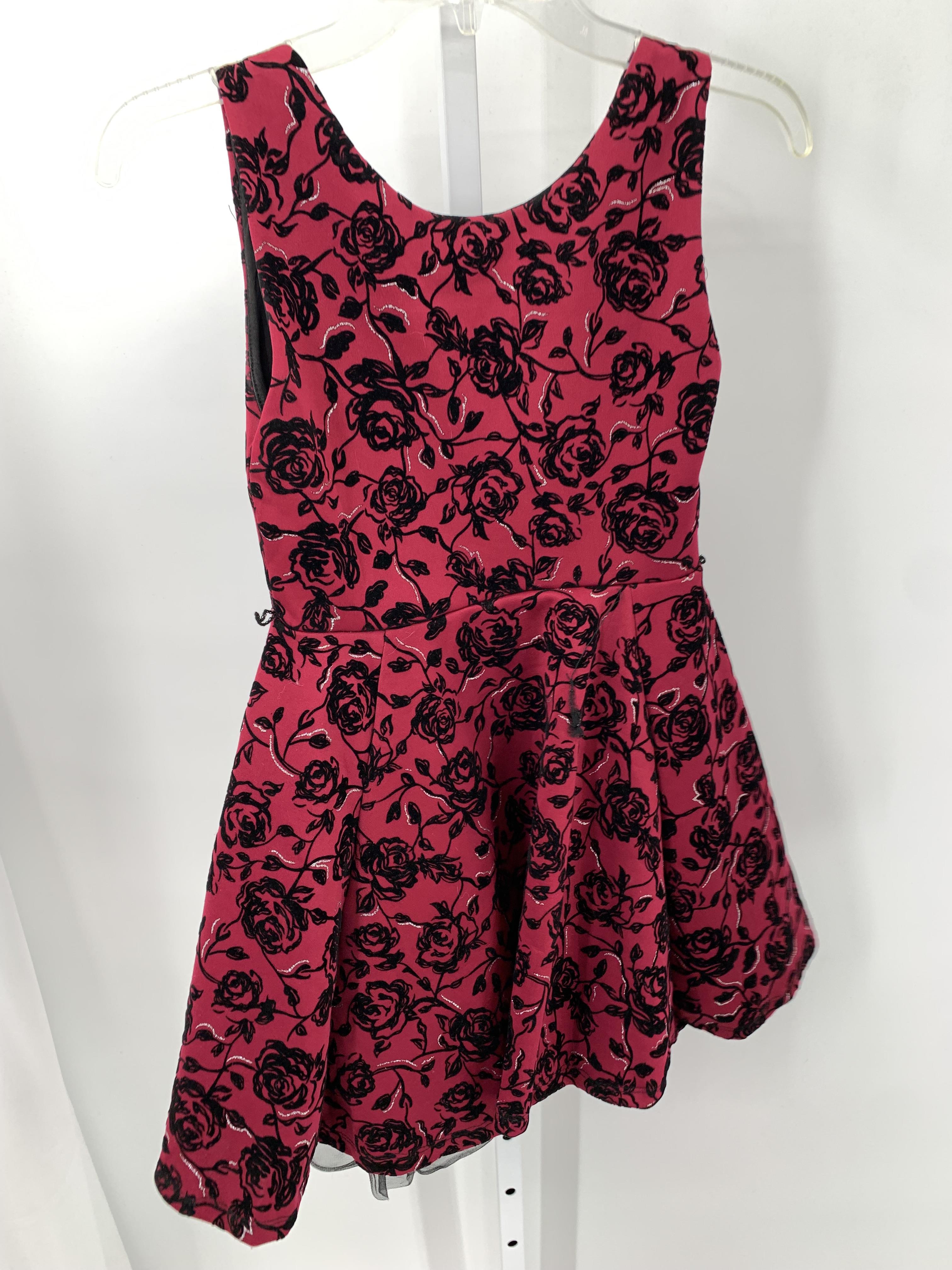 BLACK SILVER FLORAL PATTERN