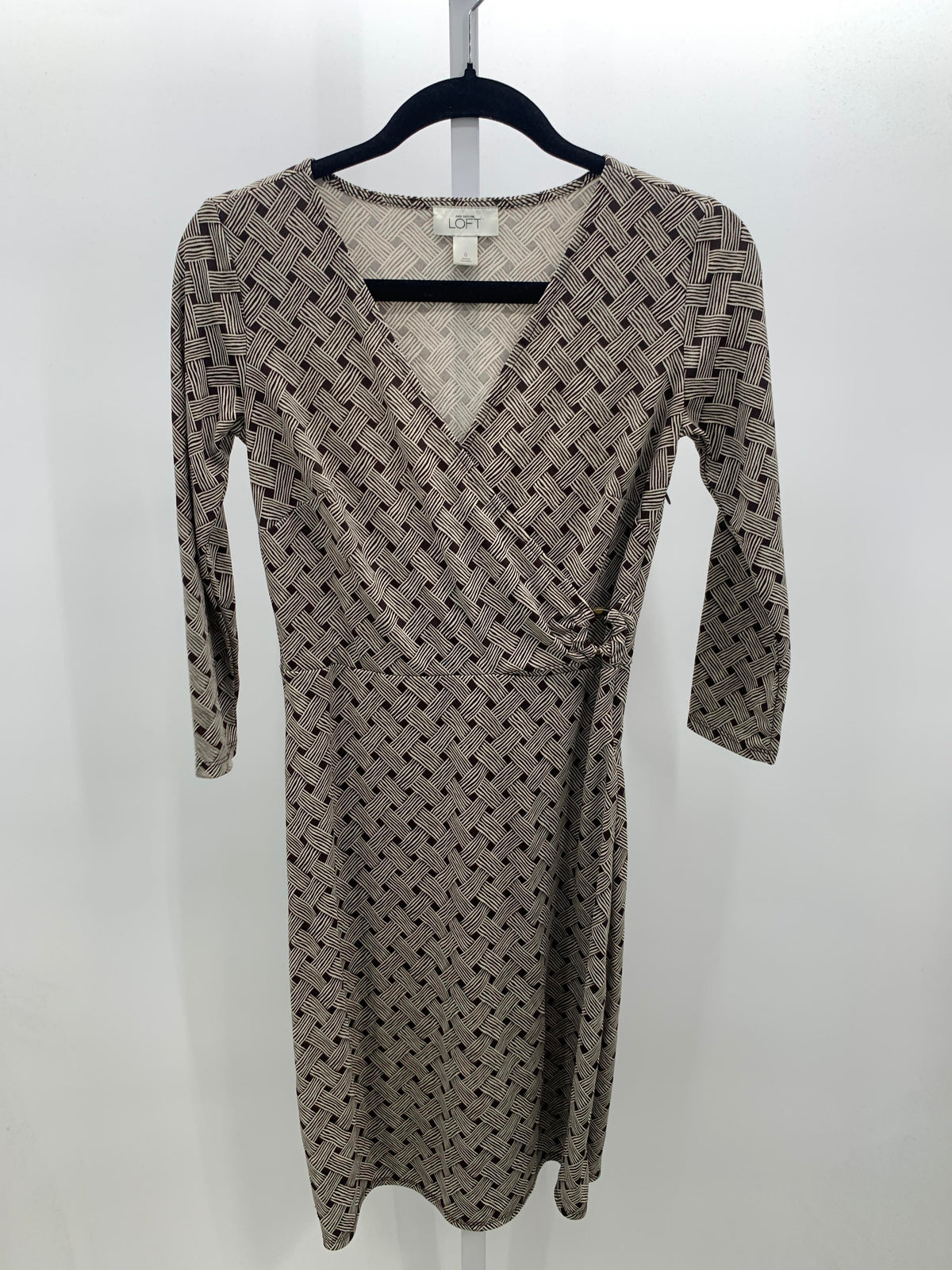 Loft Size 0 Misses 3/4 Sleeve Dress