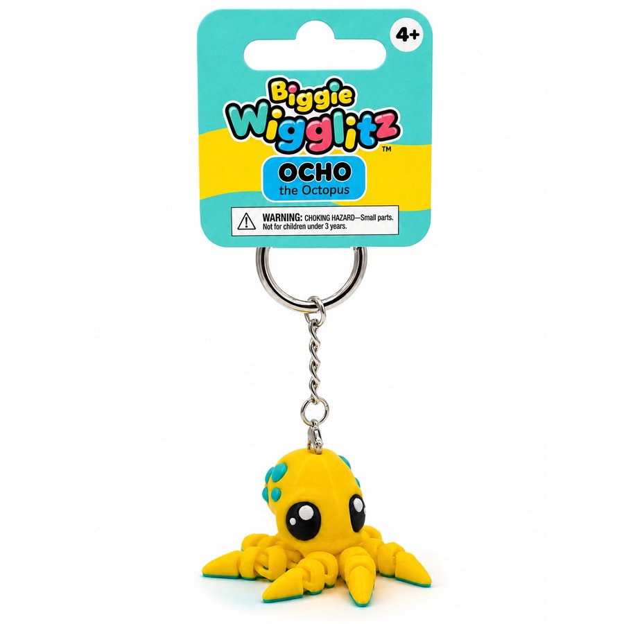 New Biggie Wigglitz Keychain