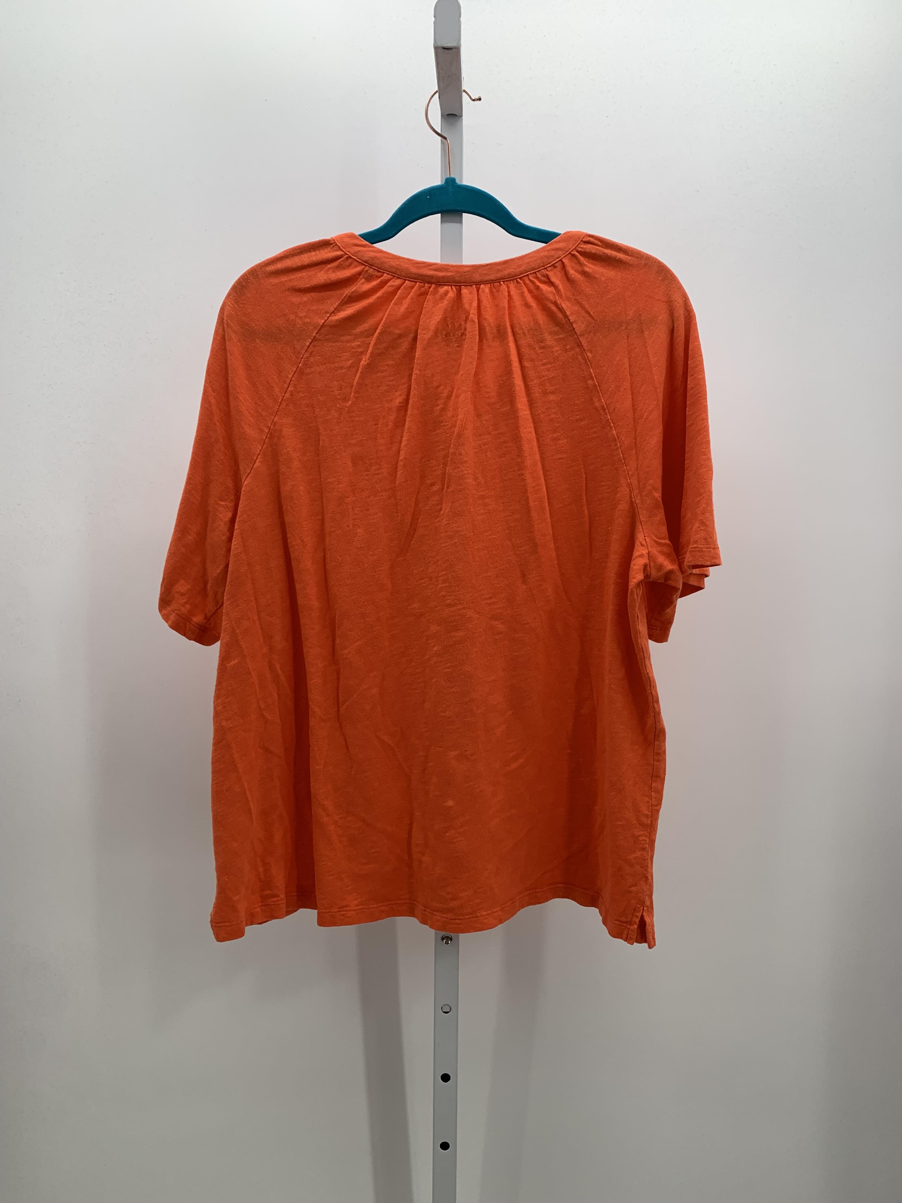 d & co. Size Extra Large Misses Short Sleeve Shirt