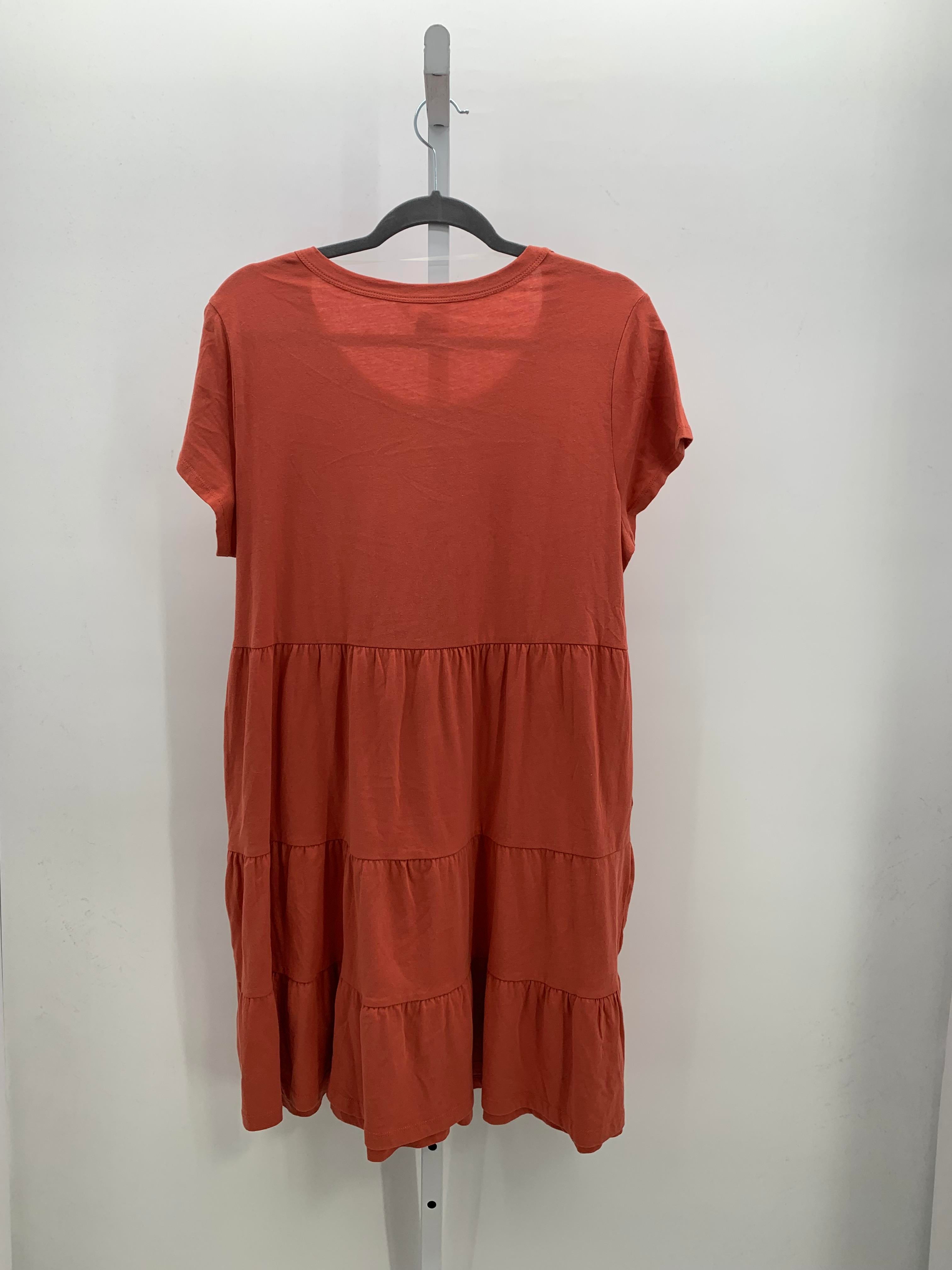 Time and Tru Size Large Misses Short Sleeve Dress