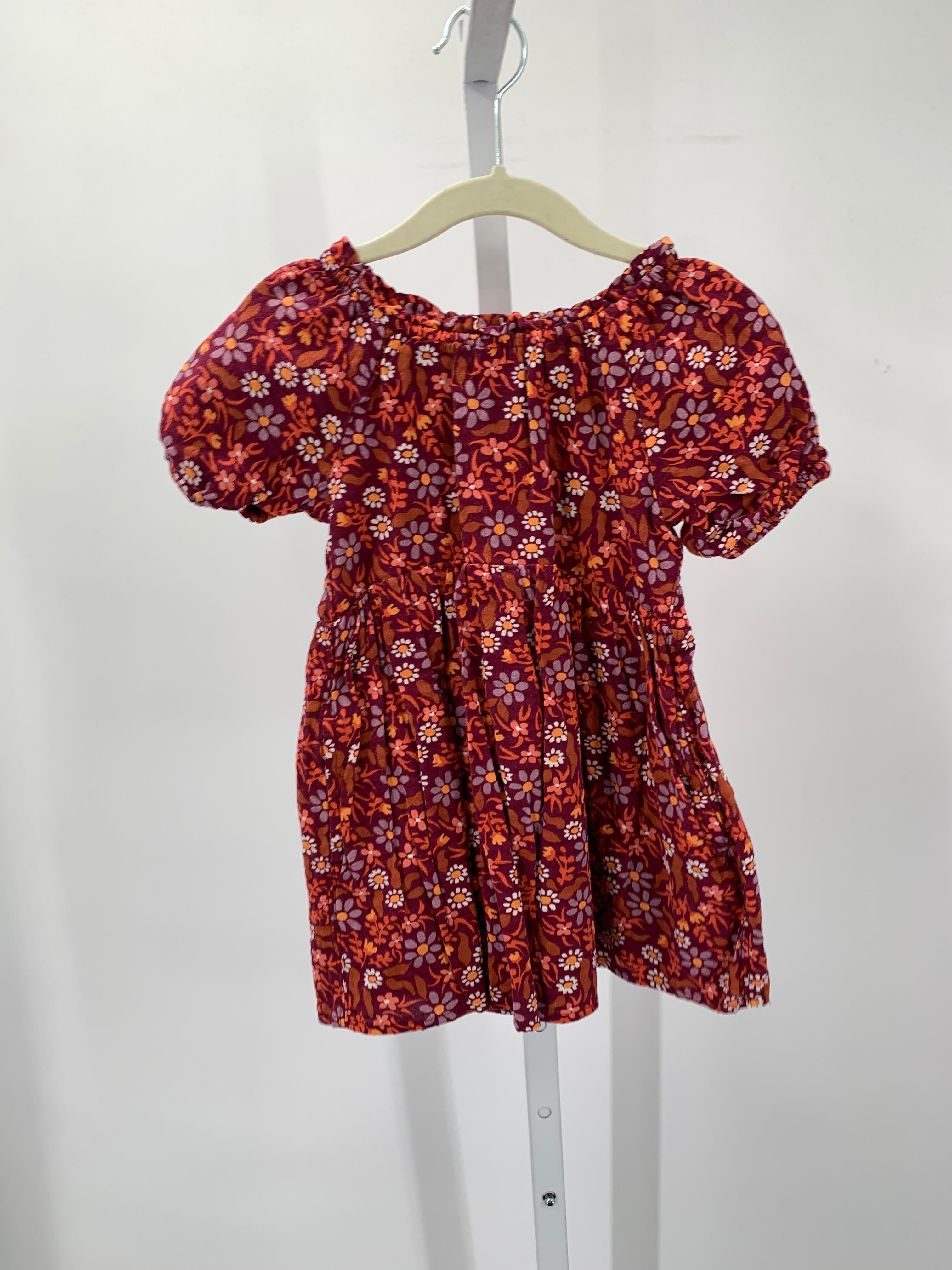 Cat & Jack Size 2T Girls Short Sleeve Dress