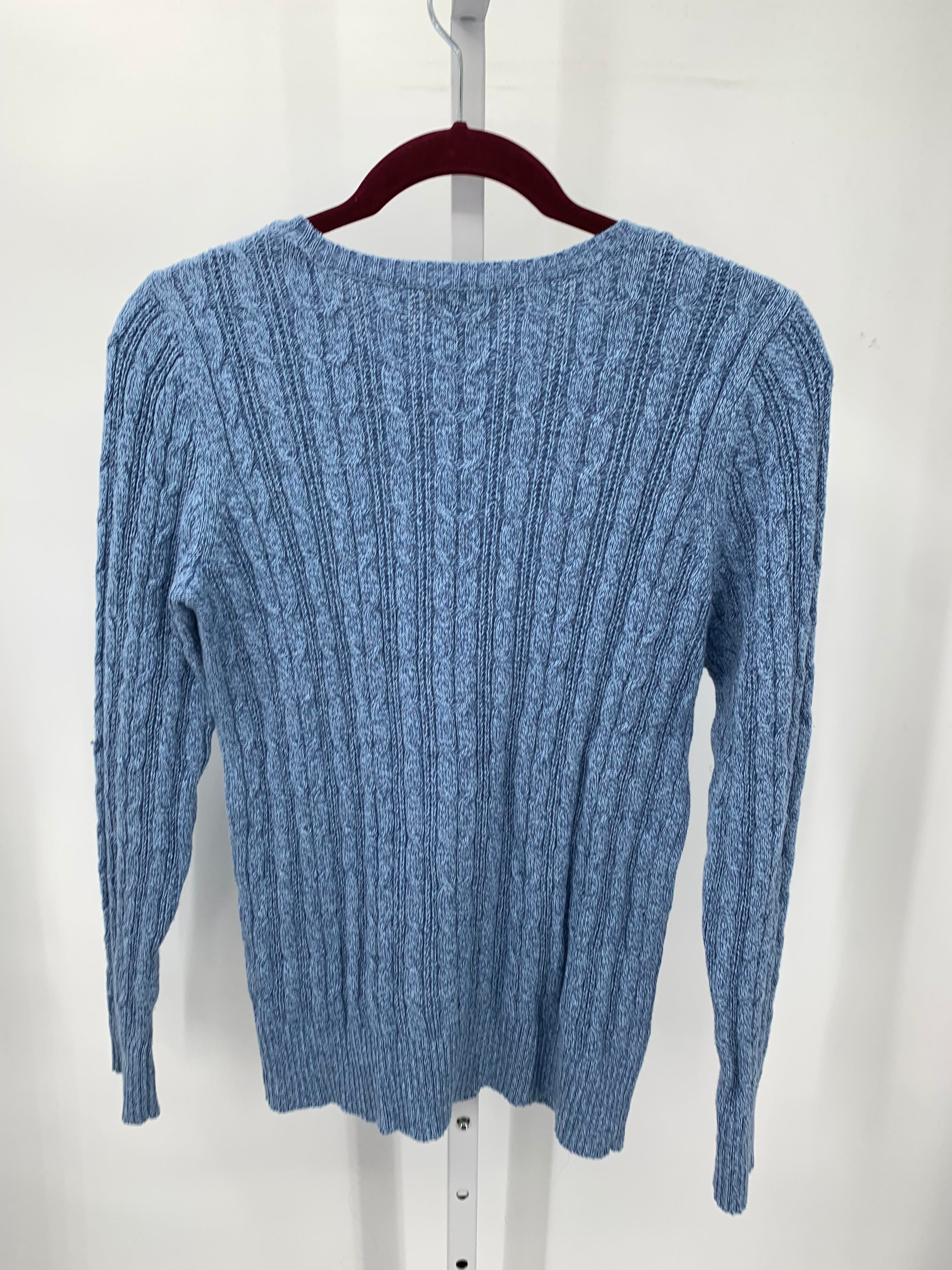 St. Johns Bay Size Medium Misses Long Slv Sweater