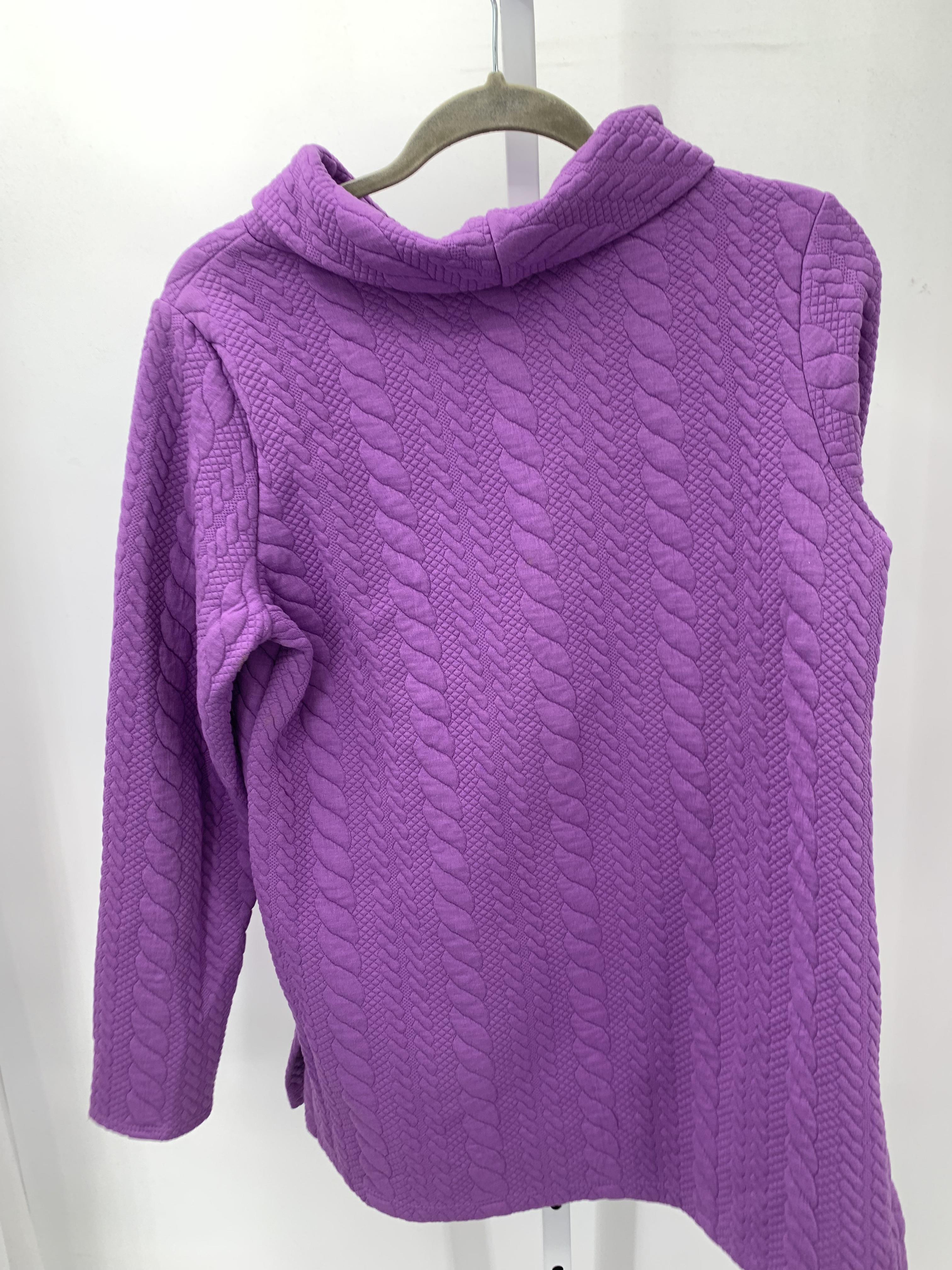 Simonton Says Size Small Misses Long Sleeve Shirt