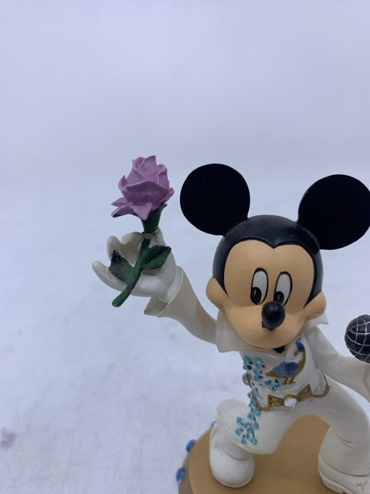 MICKEY MOUSE THANK YOU VERY MOUSE ELVIS FIGURINE.