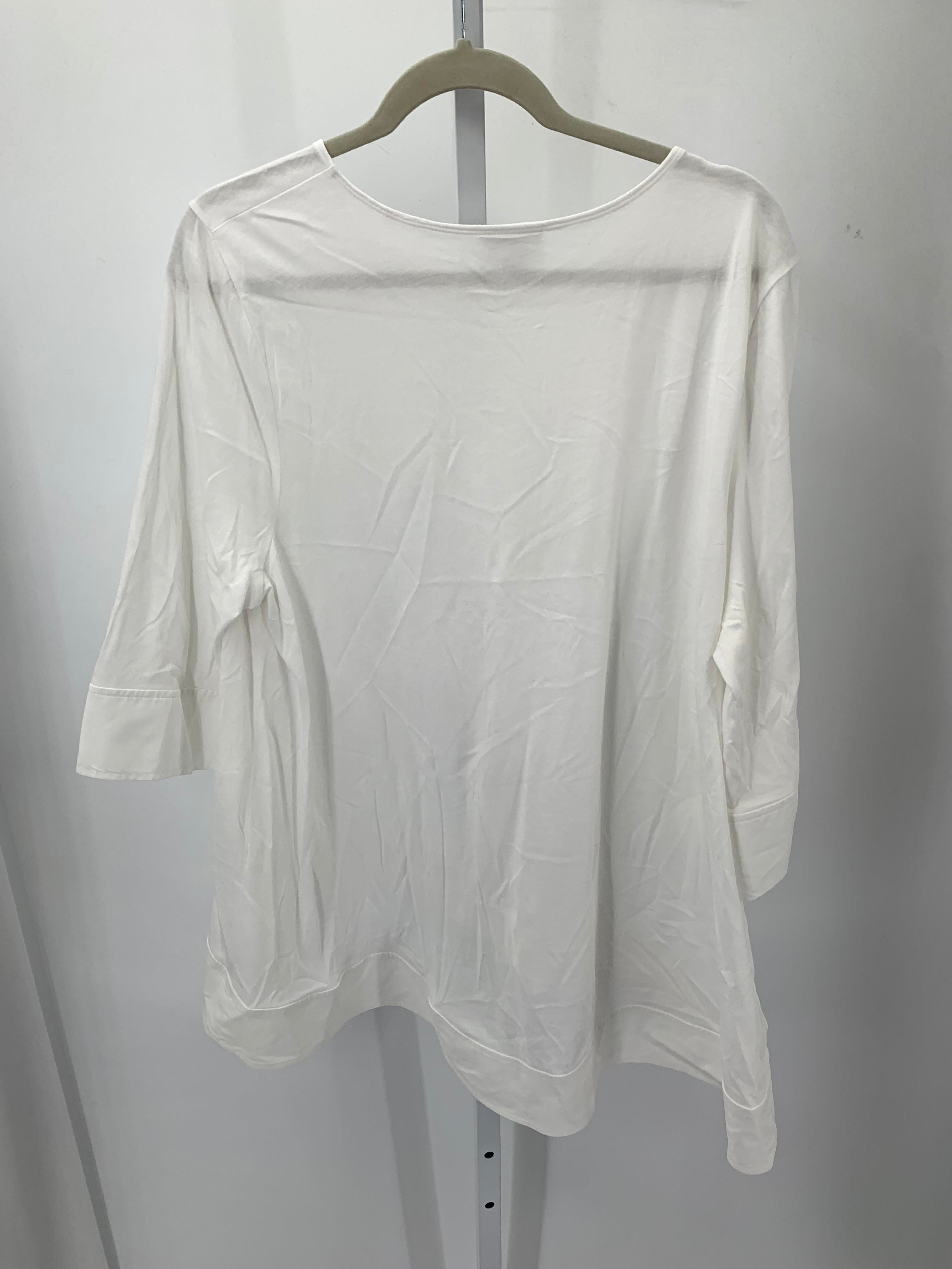 J-Jill Size Extra Large Misses 3/4 Sleeve Shirt