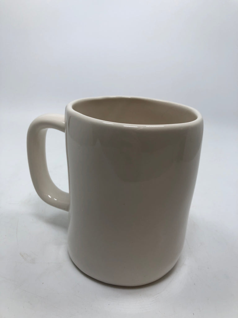 RAE DUNN "SMILE" MUG.