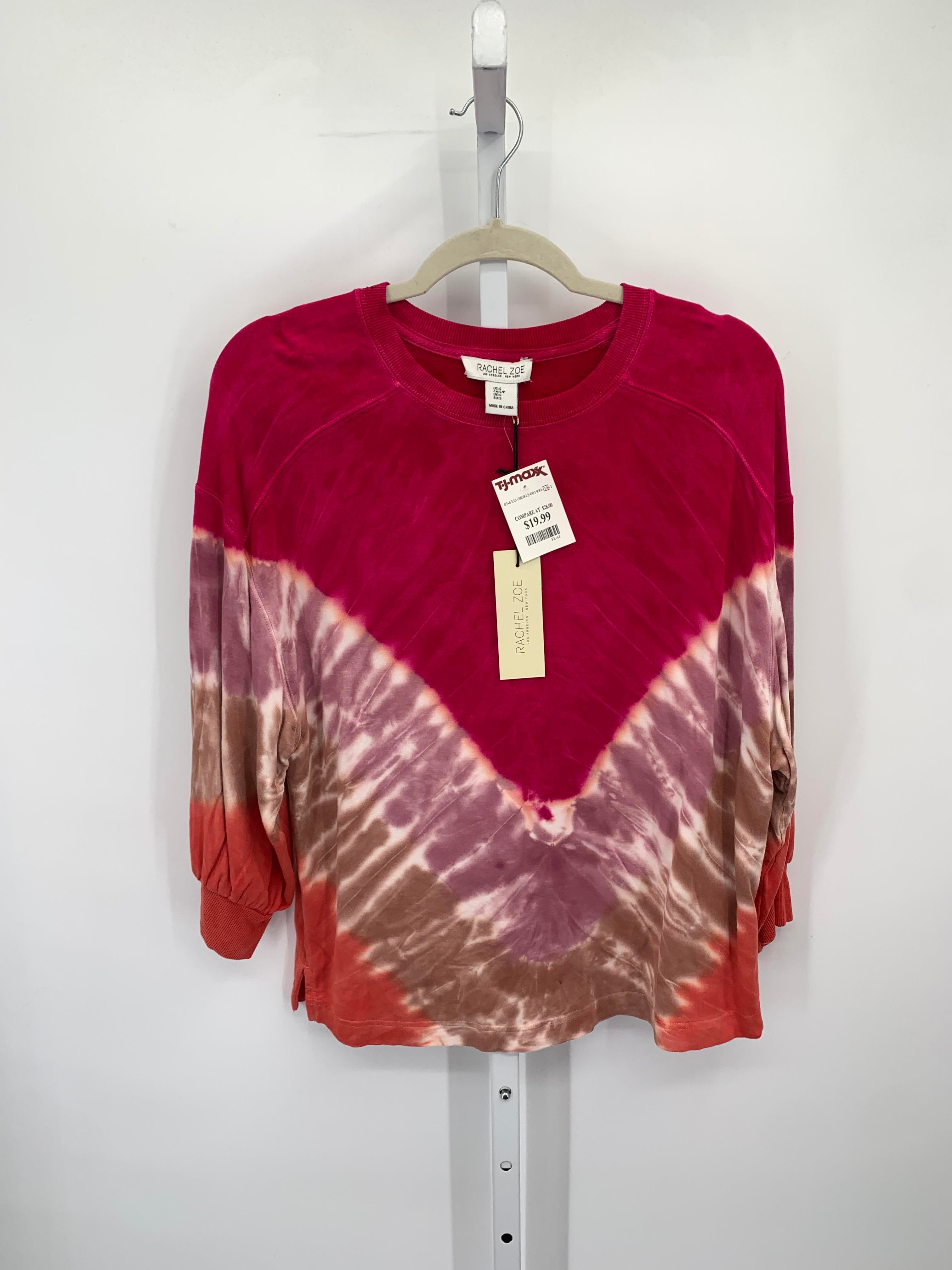 Rachel Zoe Size Small Misses 3/4 Sleeve Shirt