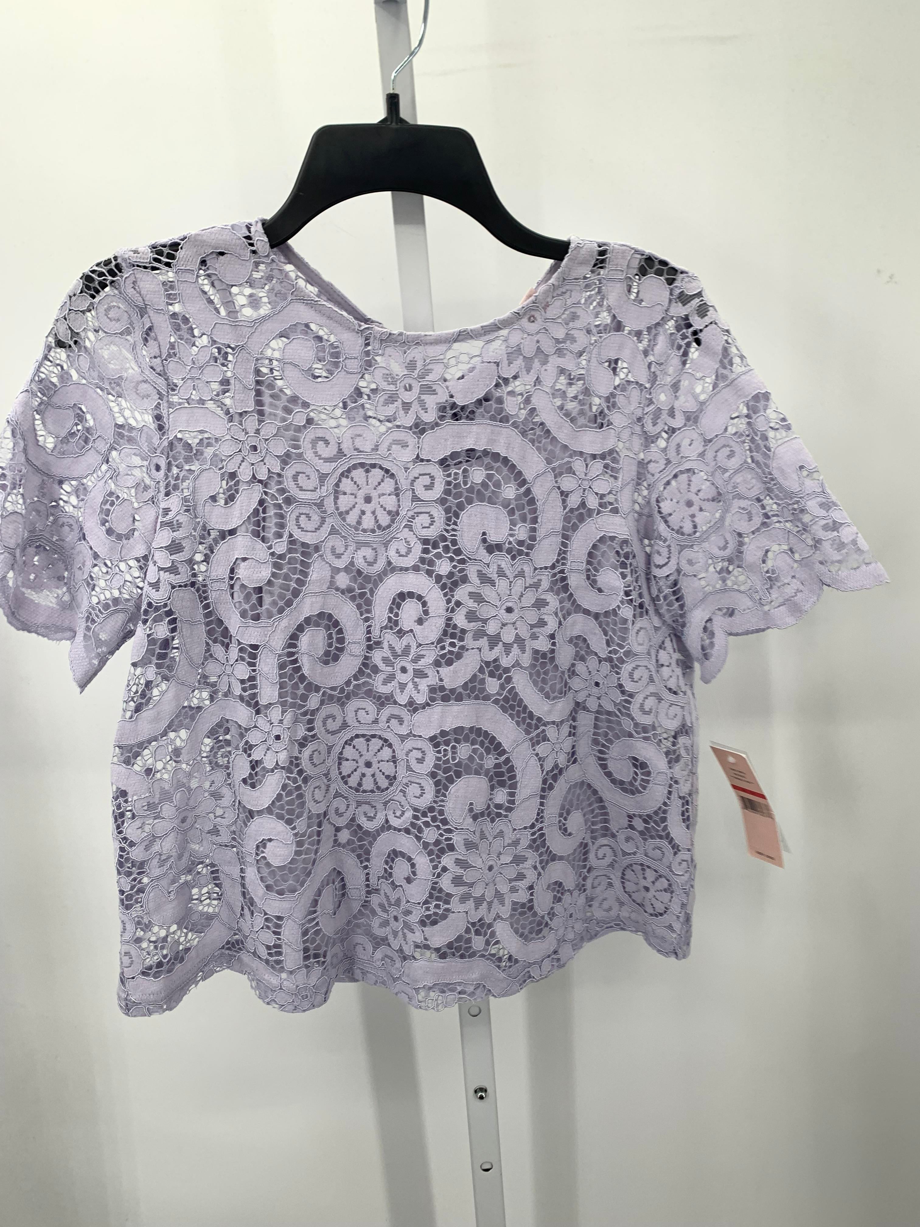 Nannette Size X Small Misses Short Sleeve Shirt