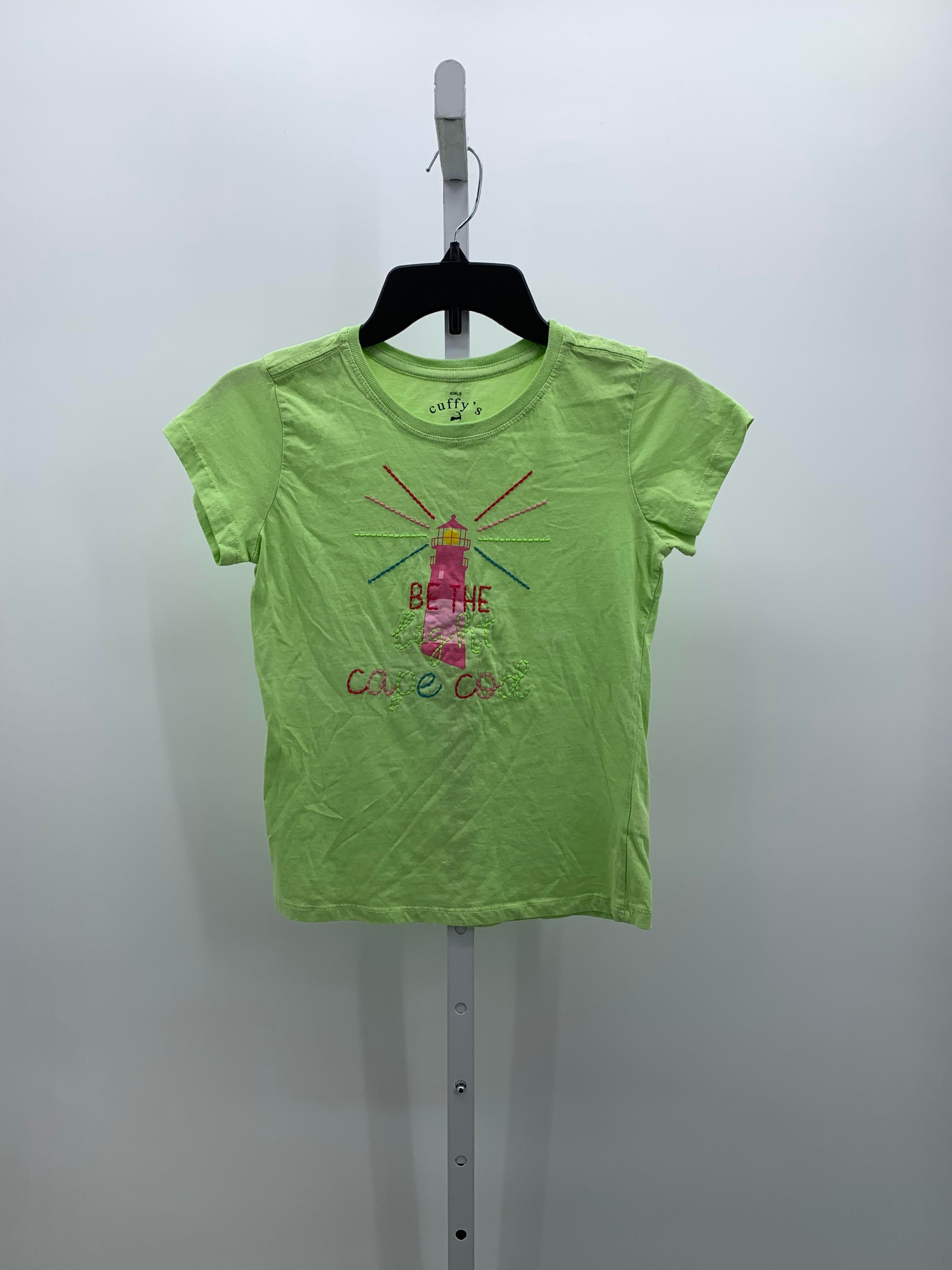 Cuffys Size 12-14 Girls Short Sleeve Shirt