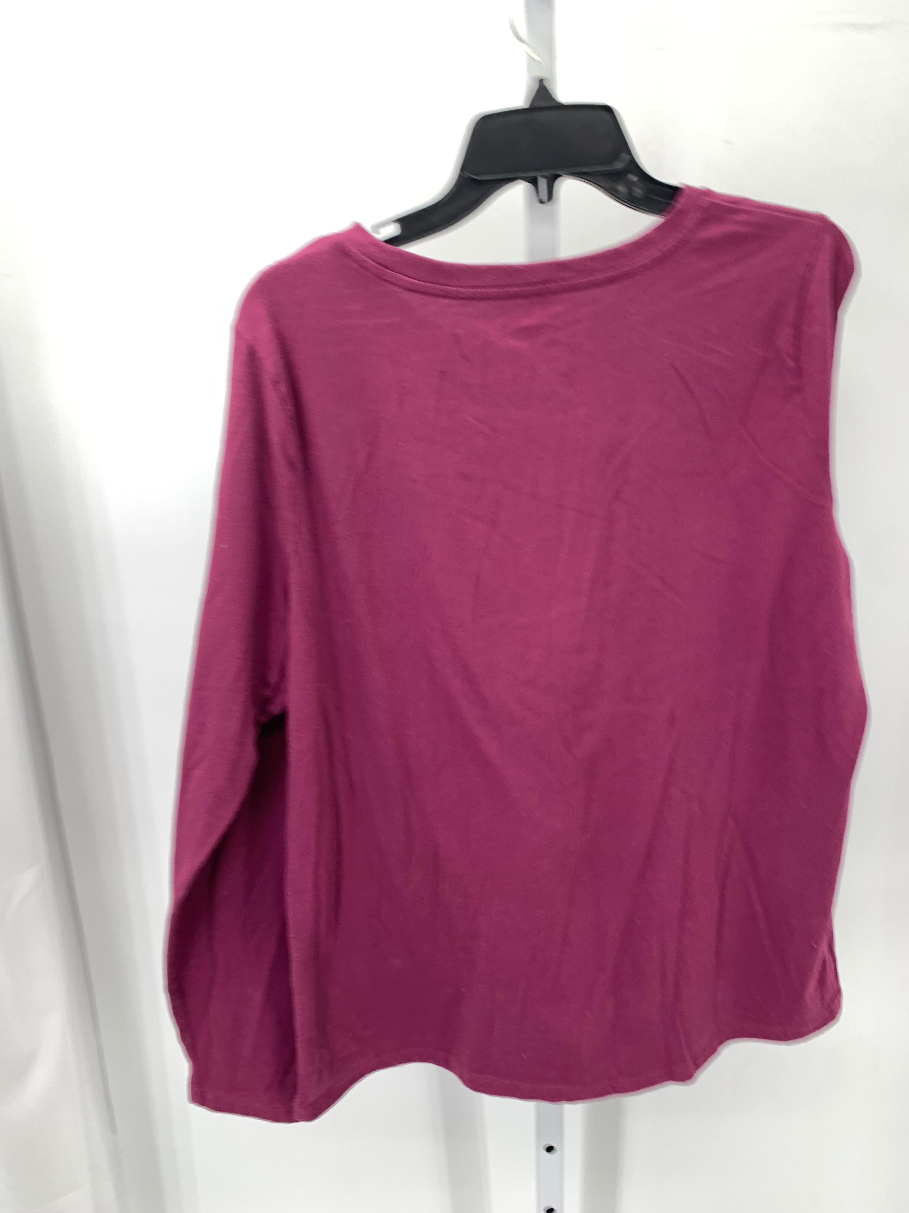 Sonoma Size Extra Large Misses Long Sleeve Shirt