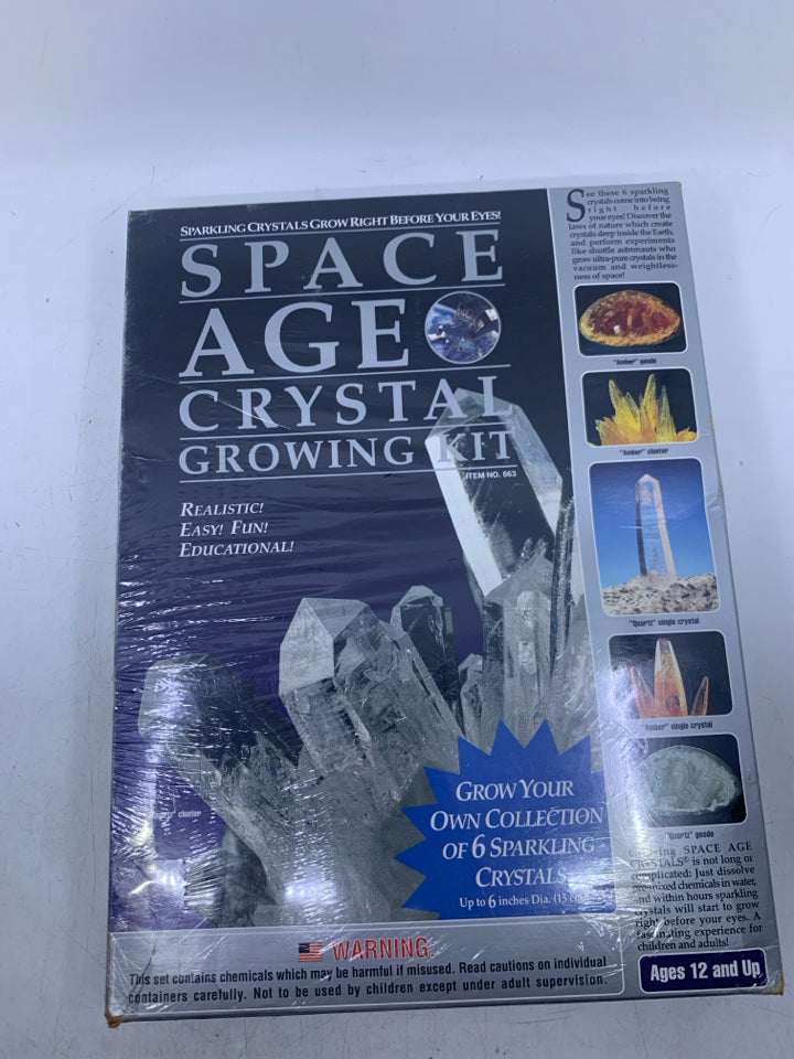 NIB CRYSTAL GROWING KIT.