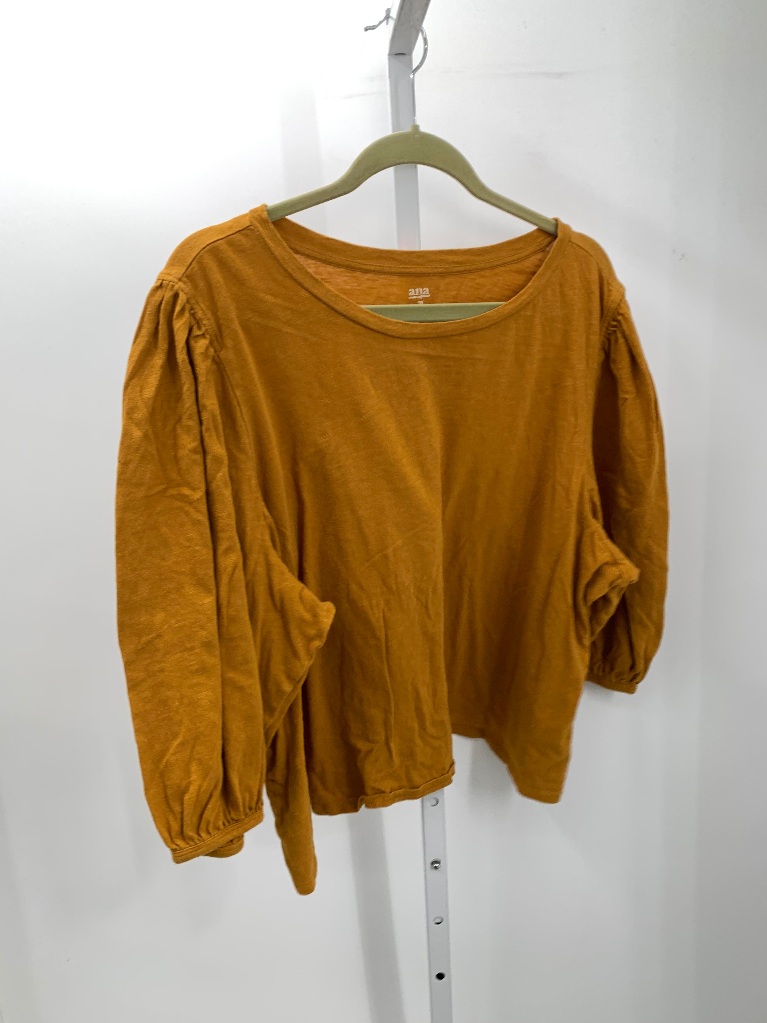 A.N.A. Size 2X Womens Short Sleeve Shirt