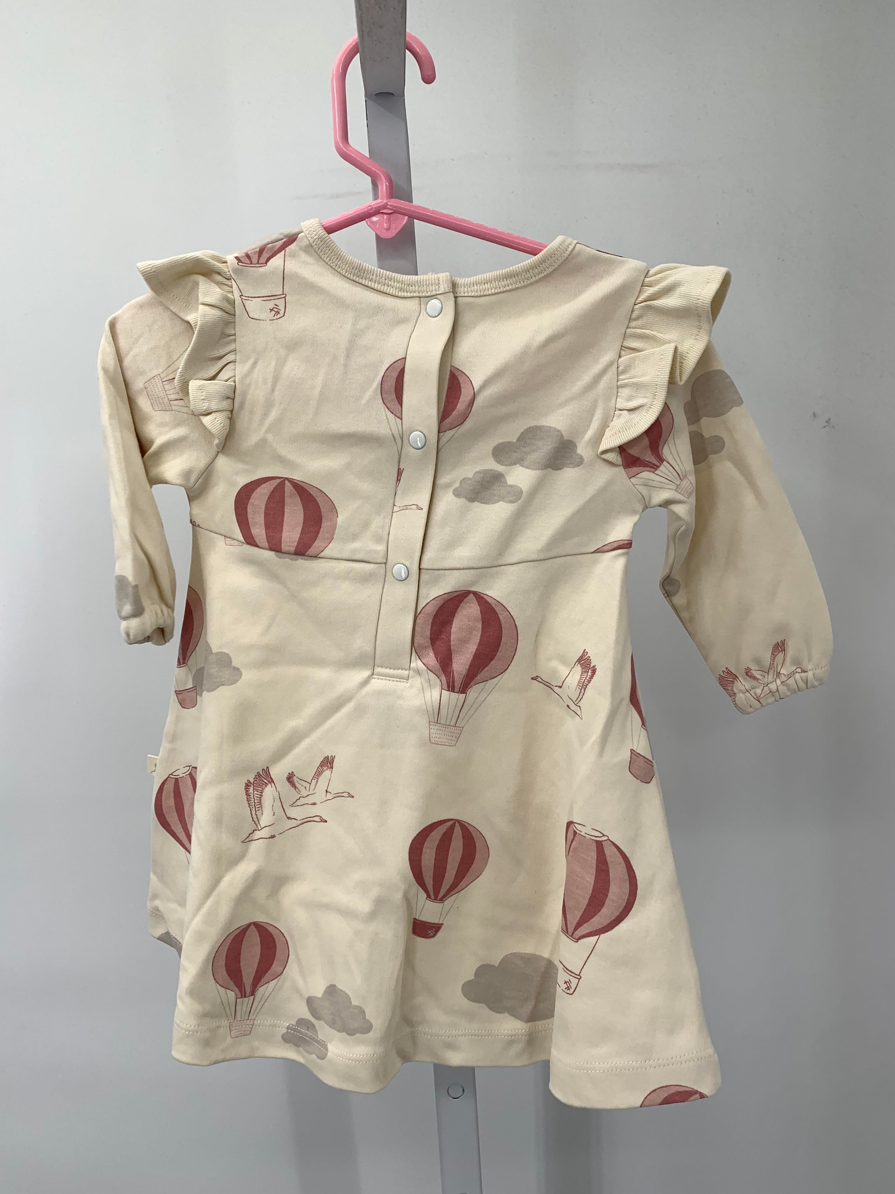 Size 6-12 mon Girls Long Sleeve Dress