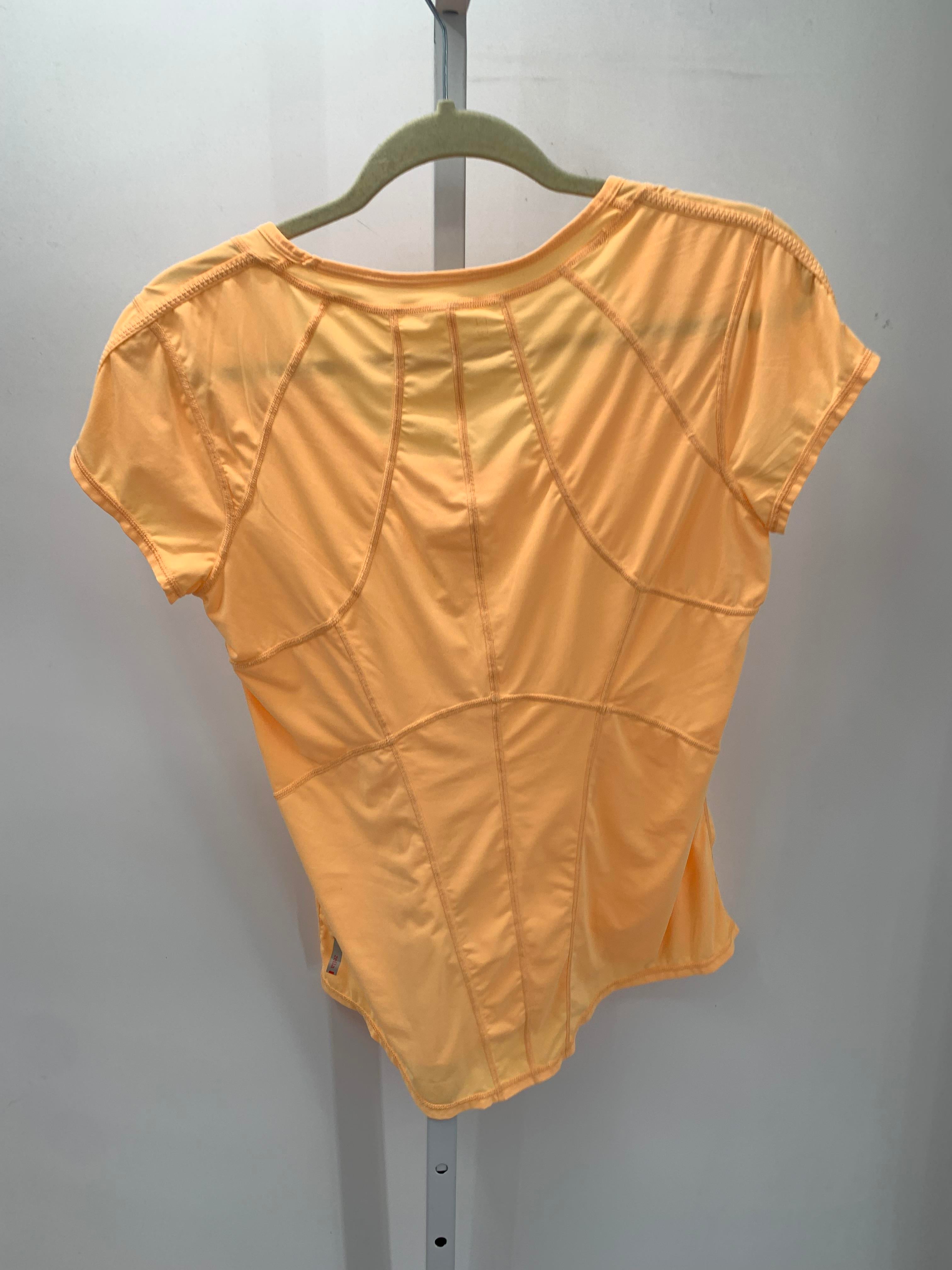 Zella Size Extra Large Misses Short Sleeve Shirt
