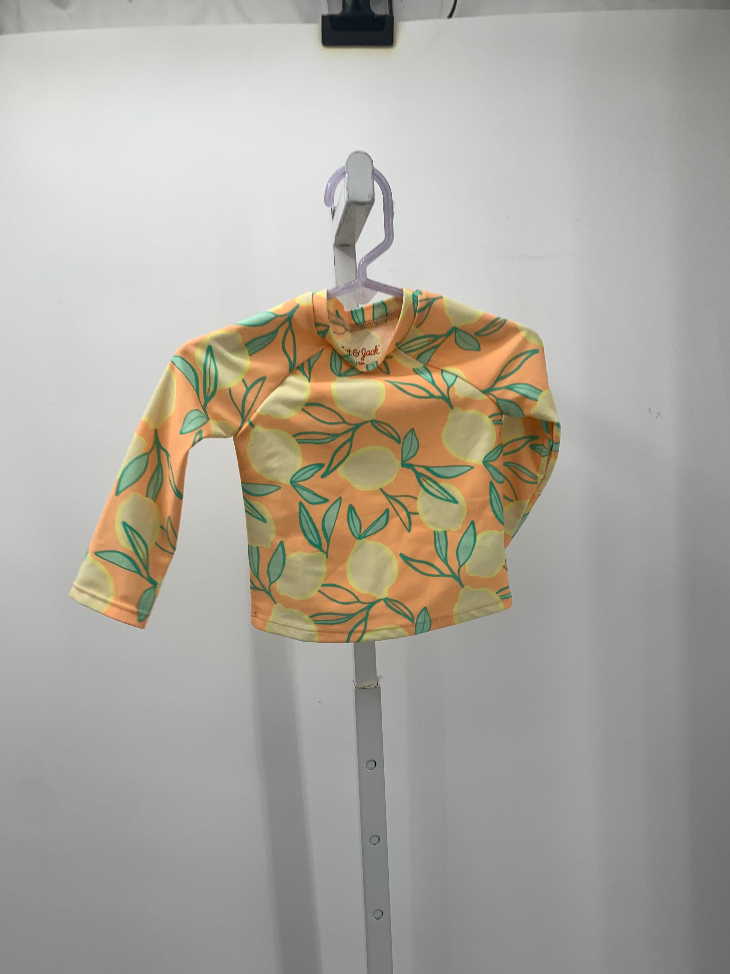 Cat & Jack Size 18 Months Girls Swim Shirt