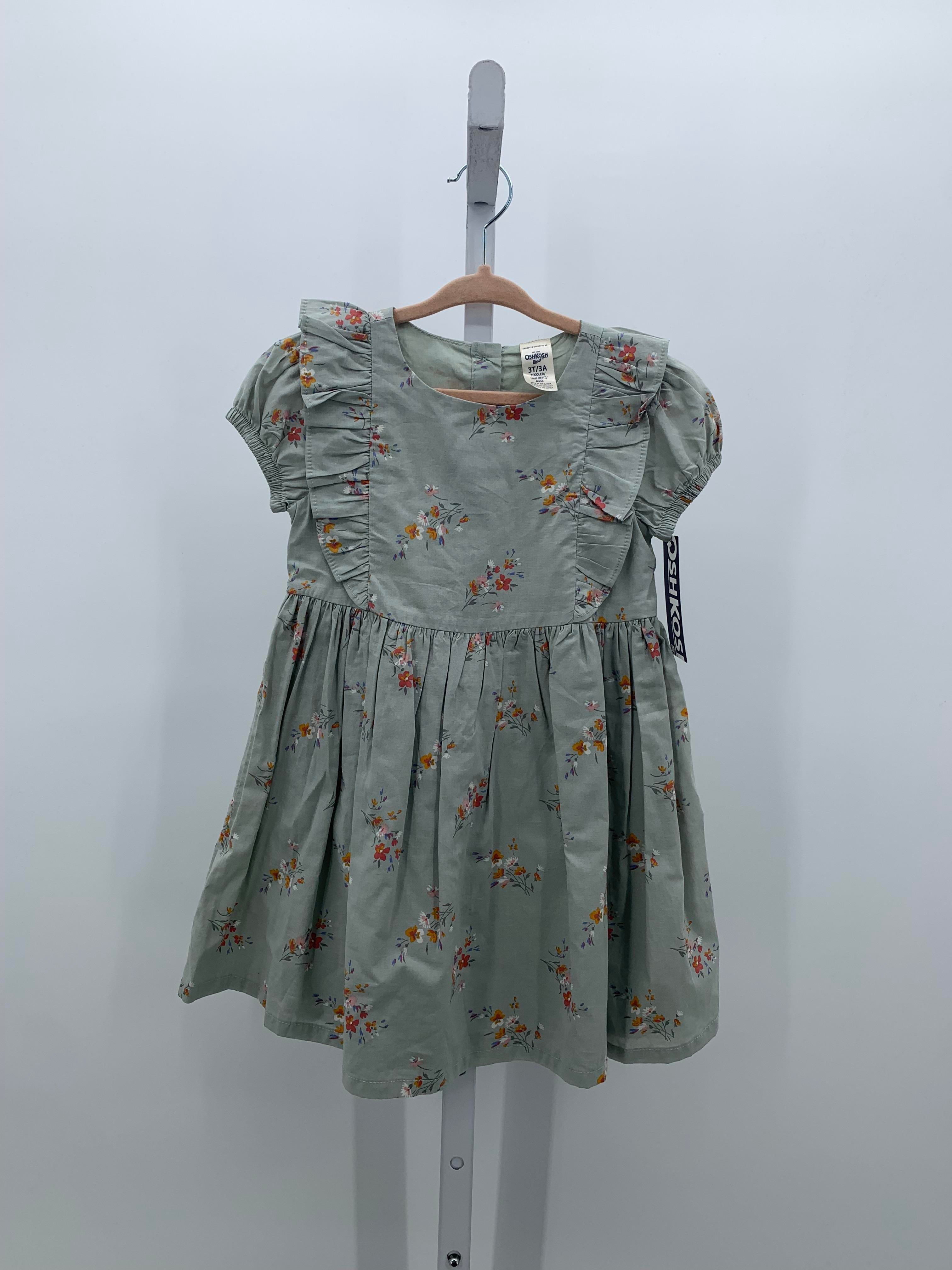 Osh Kosh Size 3T Girls Short Sleeve Dress