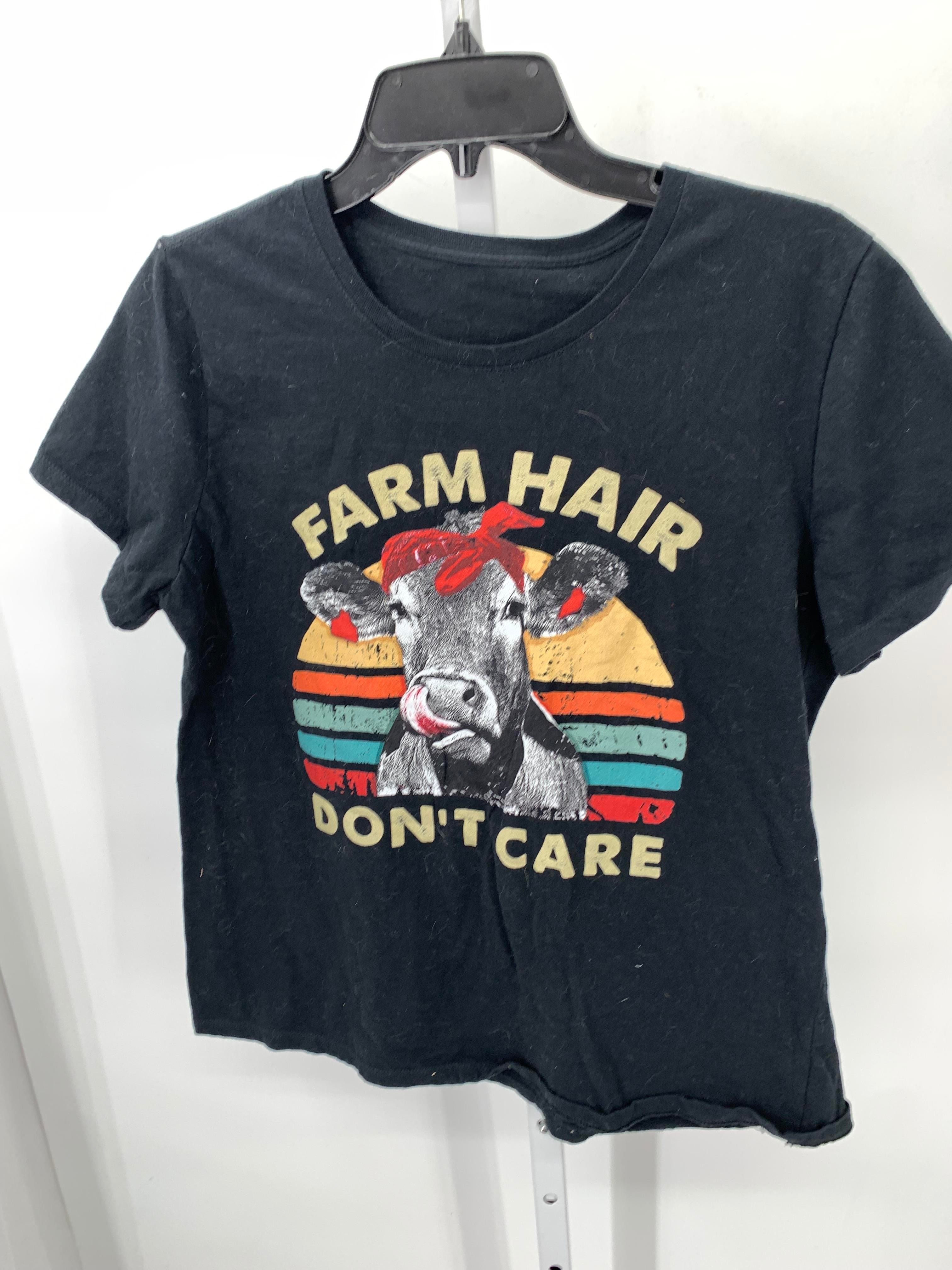 Size Large Juniors Short Sleeve Shirt