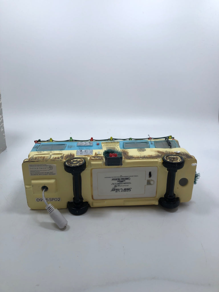 CHRISTMAS VACATION RV - DEPT 56 IN BOX.