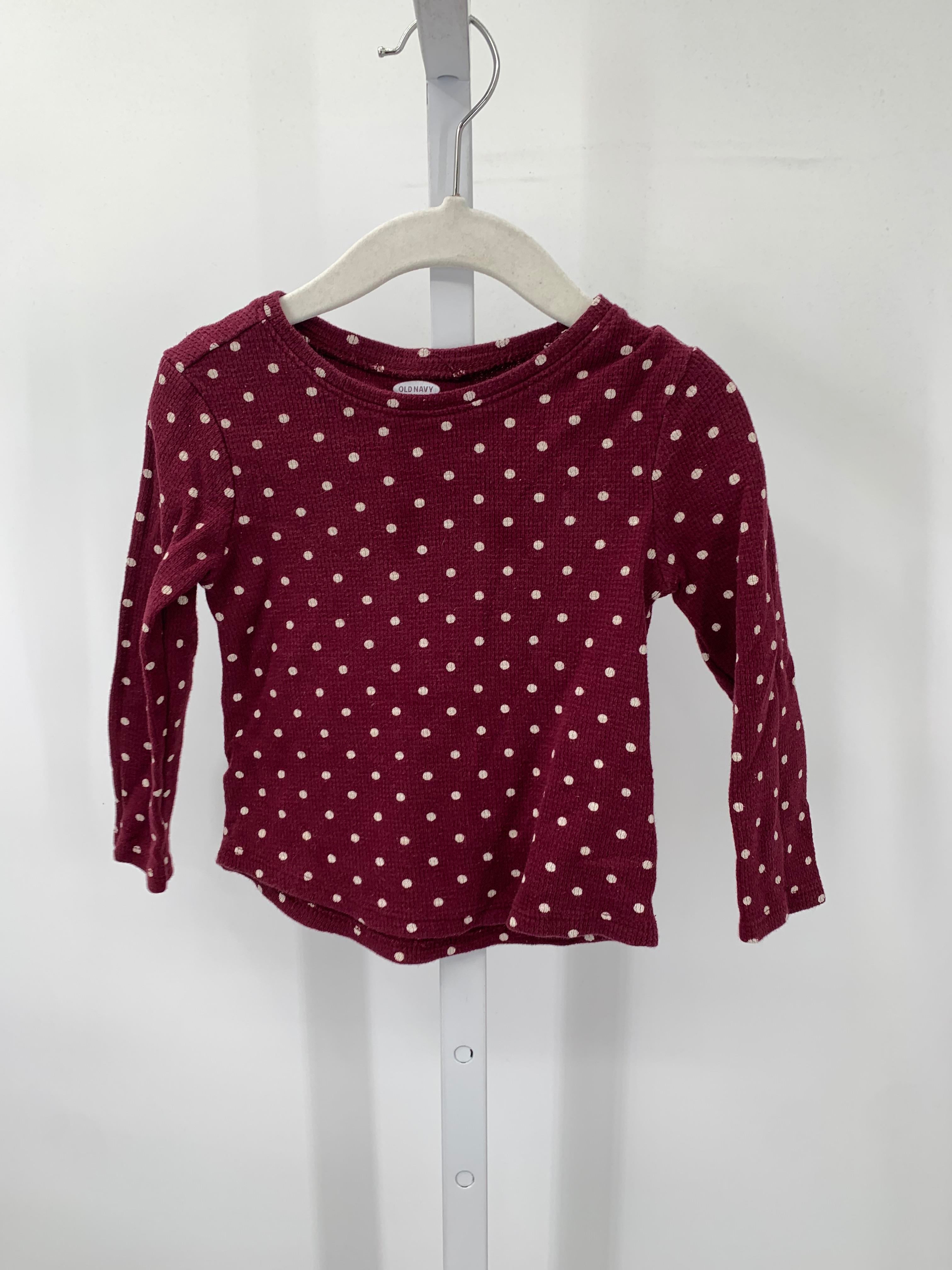 Old Navy Size 2T Girls Long Sleeve Shirt