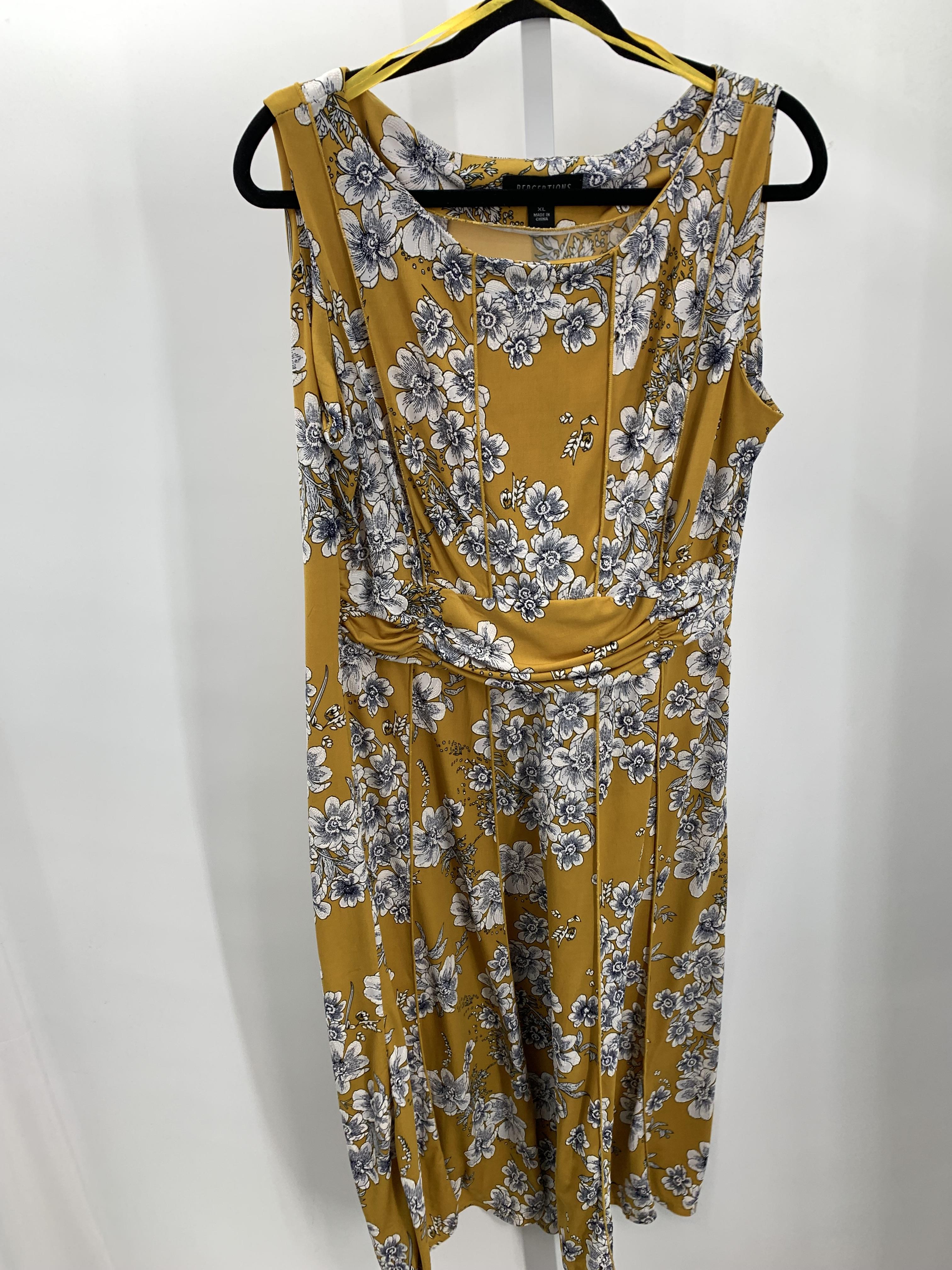 Perception Size Extra Large Misses Sleeveless Dress