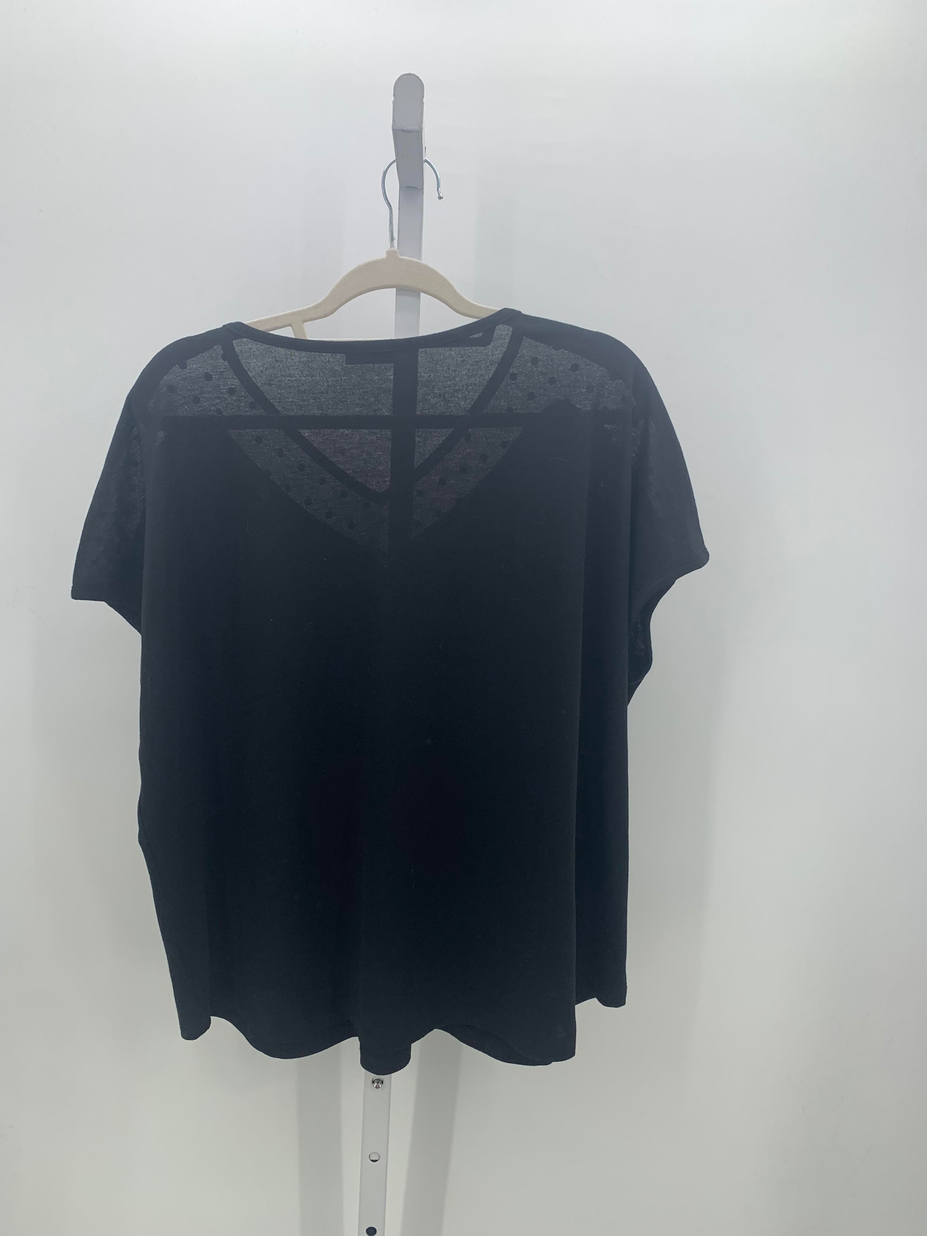Size 2X Womens Short Sleeve Shirt