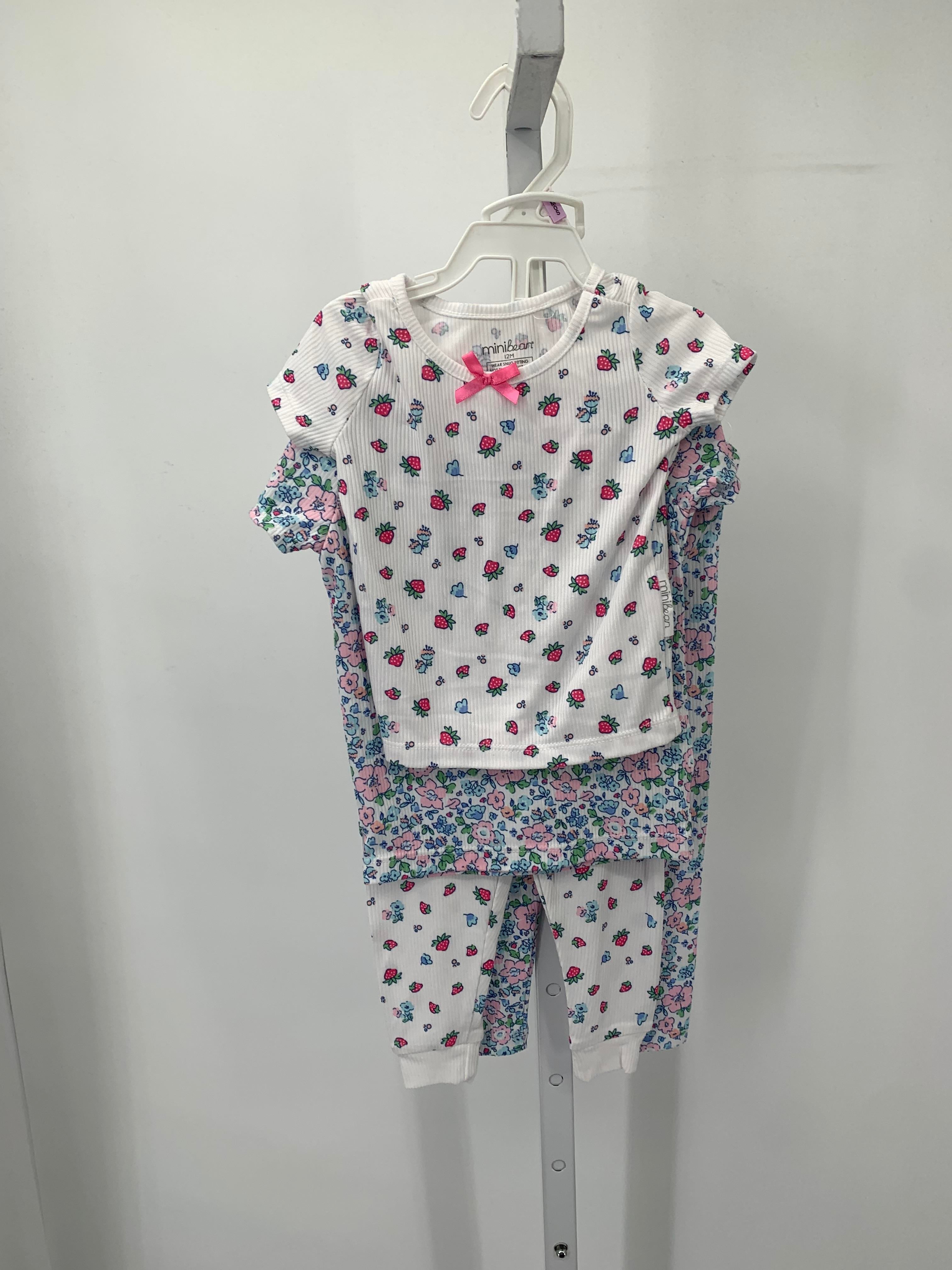 Size 12 Months Girls Pajamas