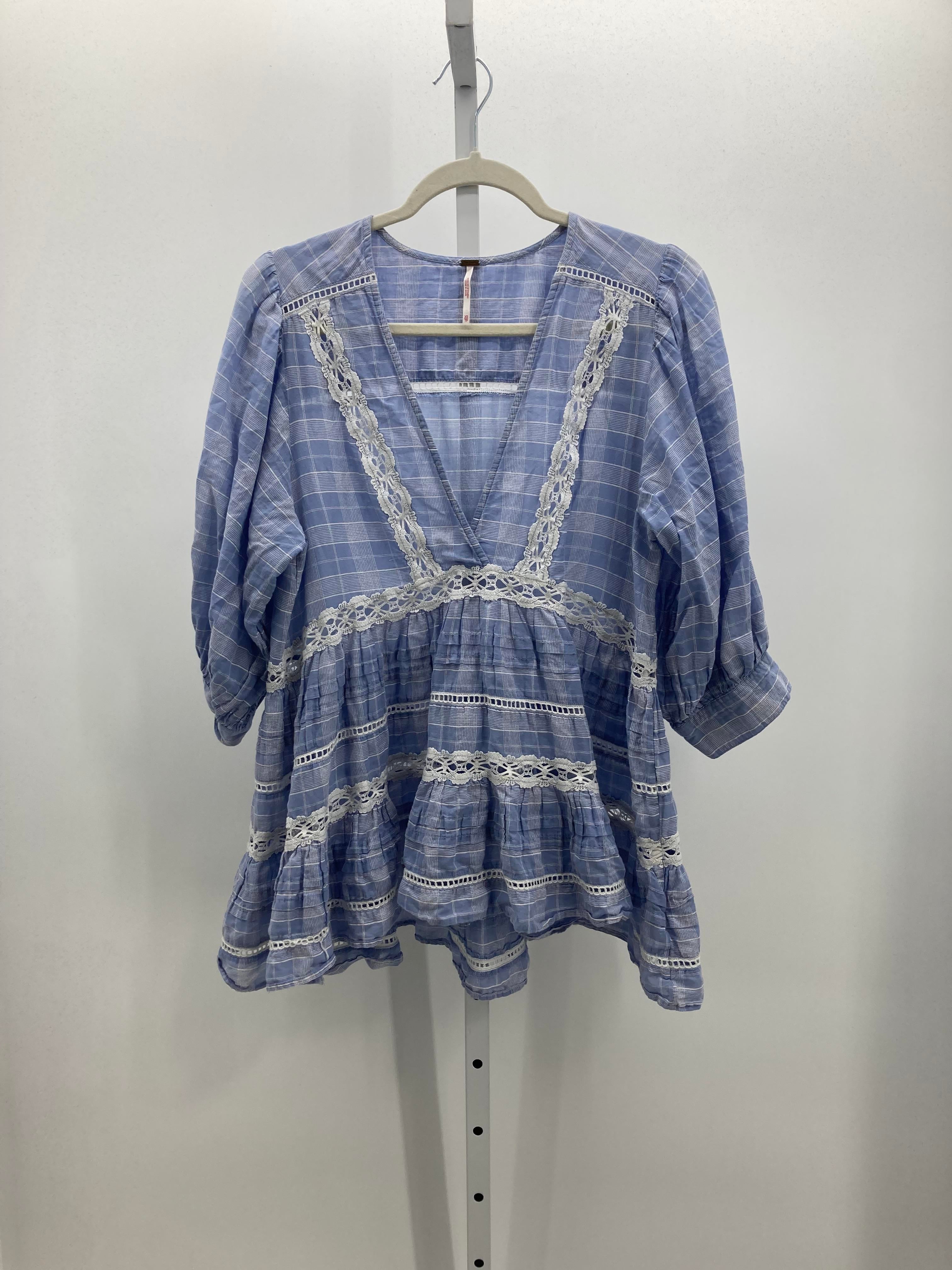 Free People Size X Small Misses 3/4 Sleeve Shirt