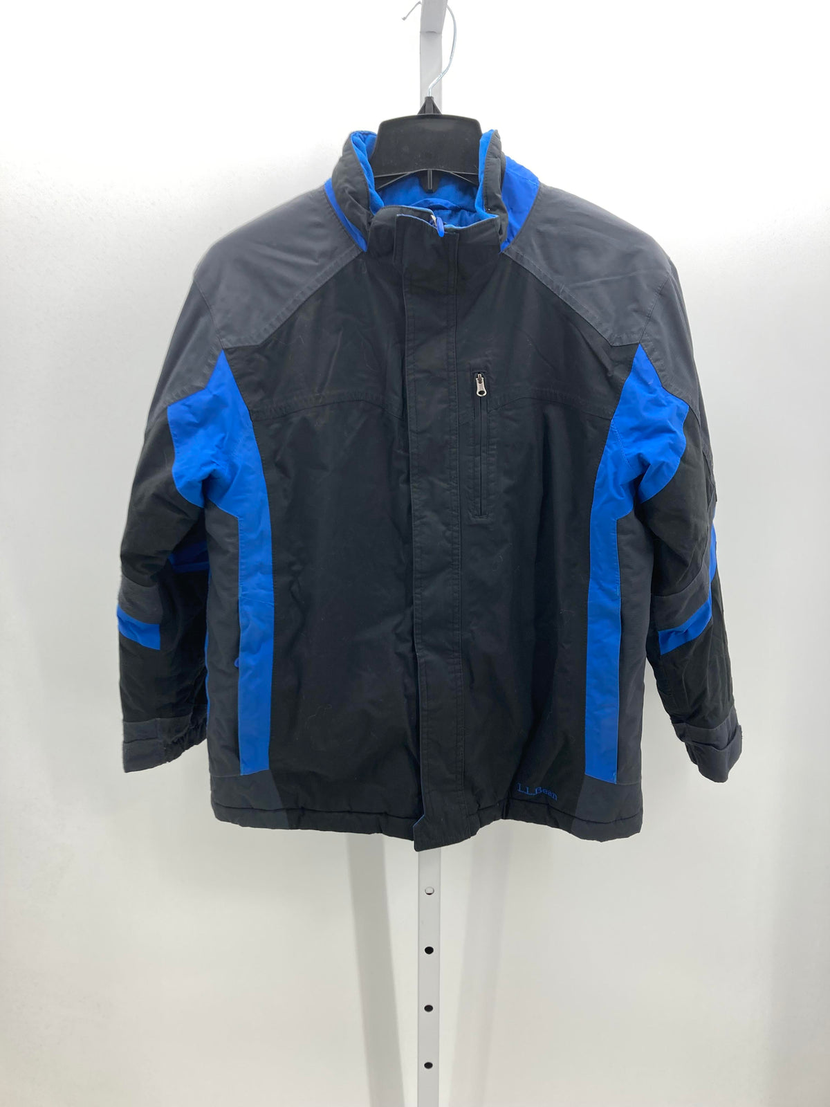 BLUE ZIP UP.