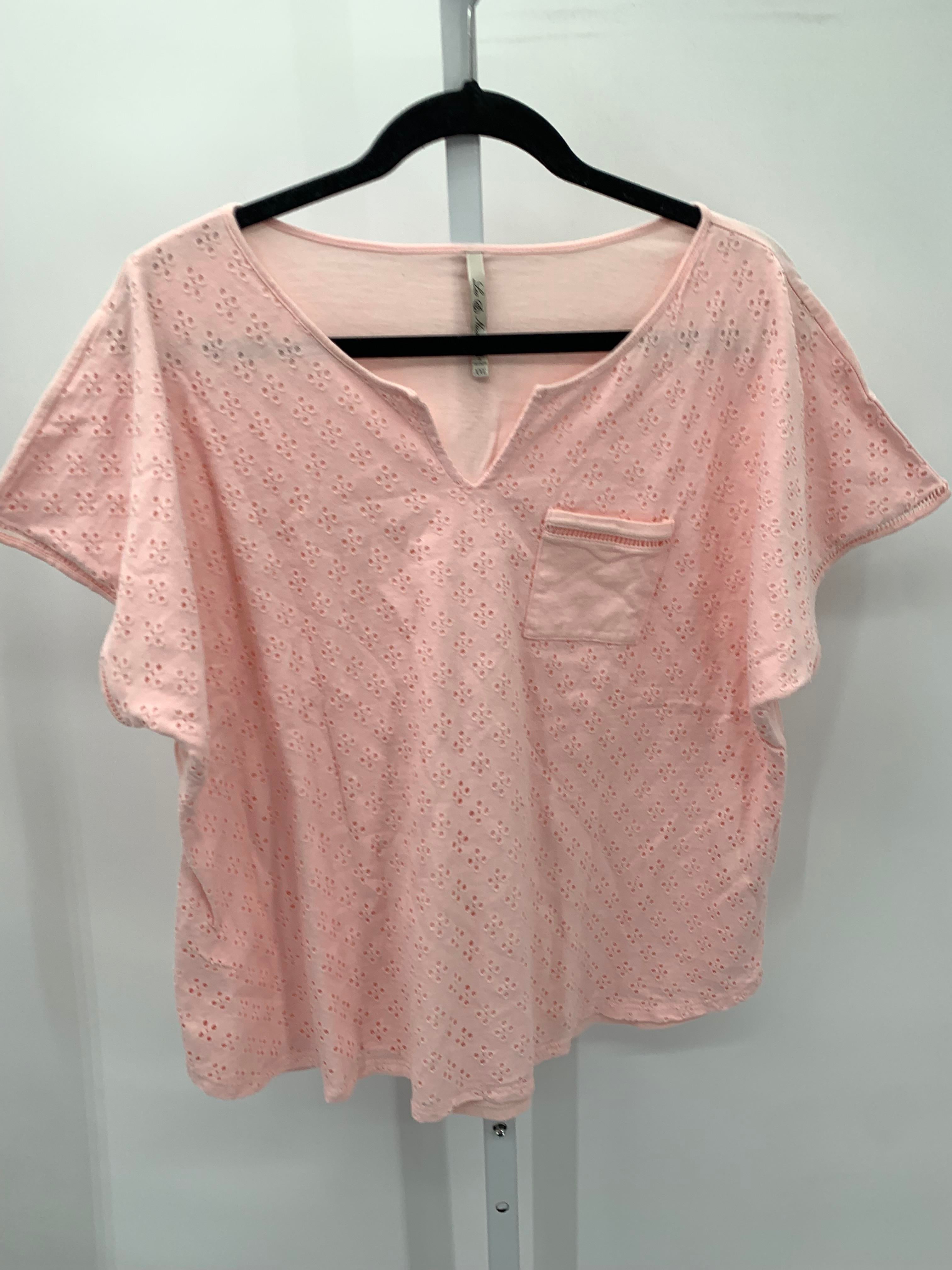 Size XXL Misses Short Sleeve Shirt