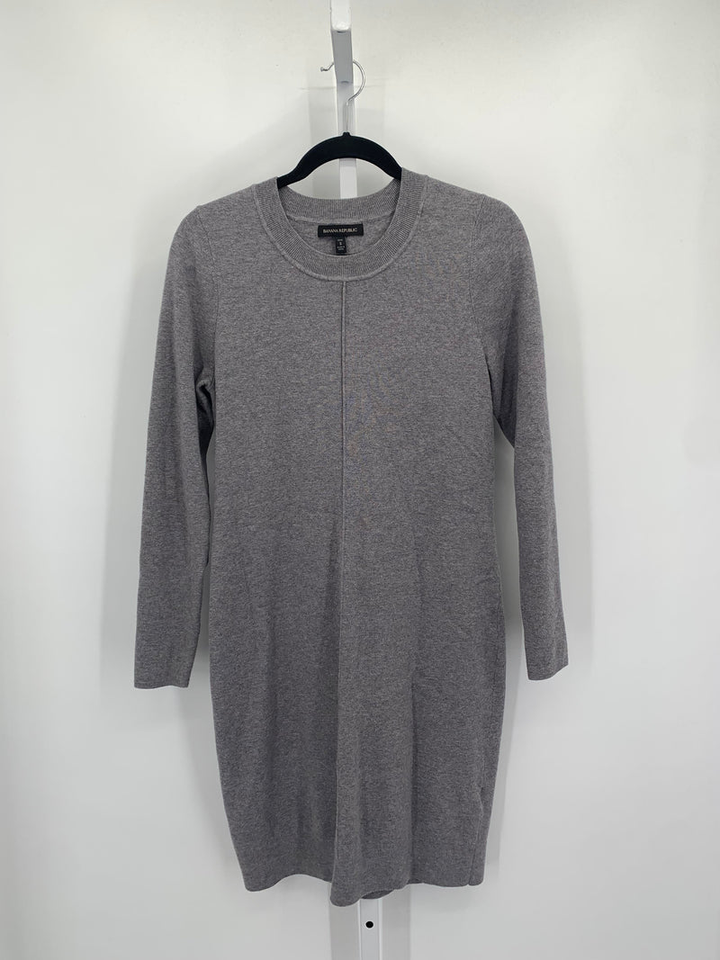 Banana Republic Size Small Petite Petite Long Sleeve Dress