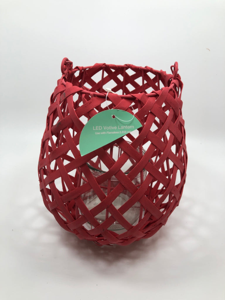CORAL LED VOTIVE LANTERN.