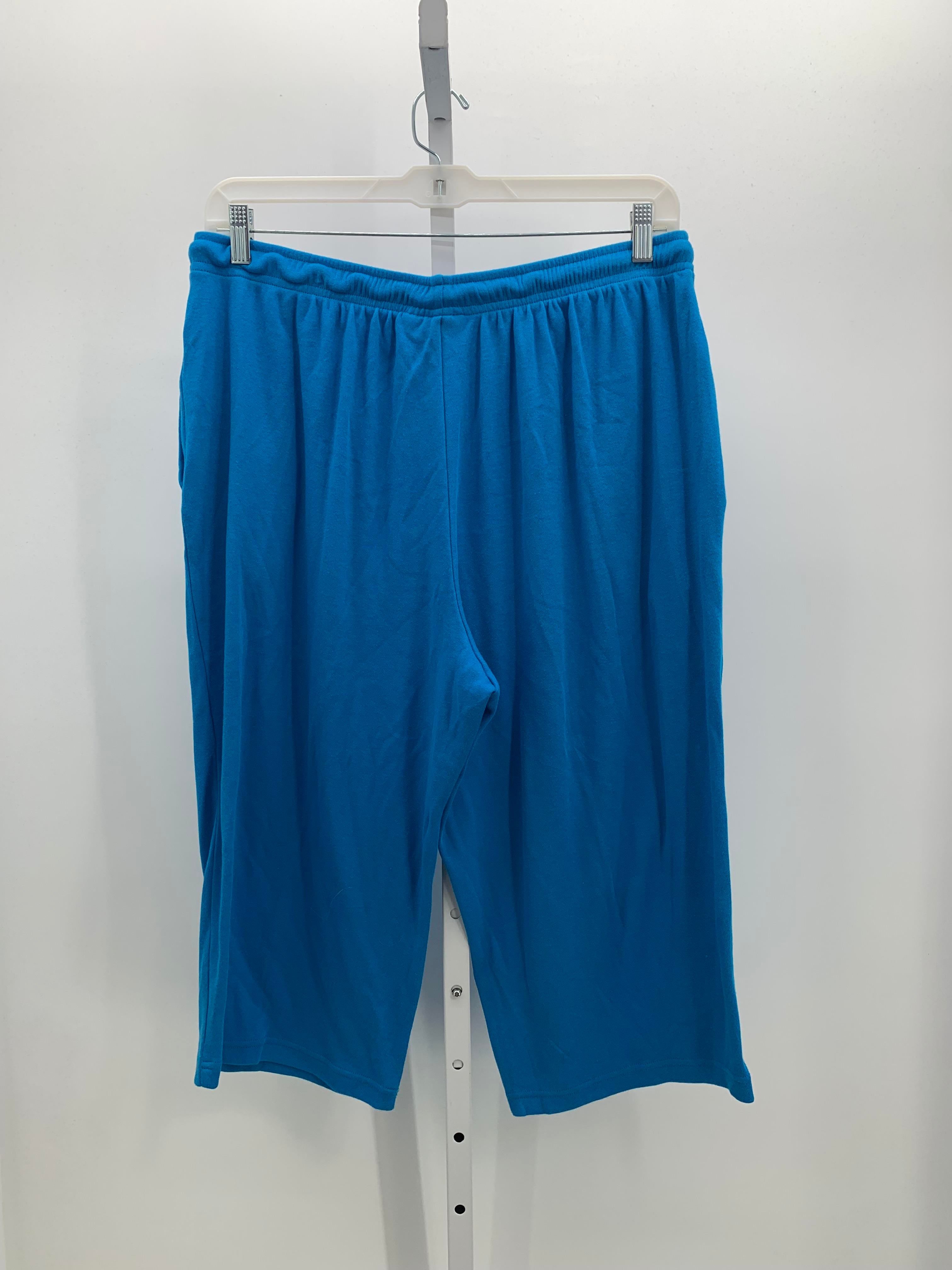 Woman Within Size 1X Womens Capri Pants