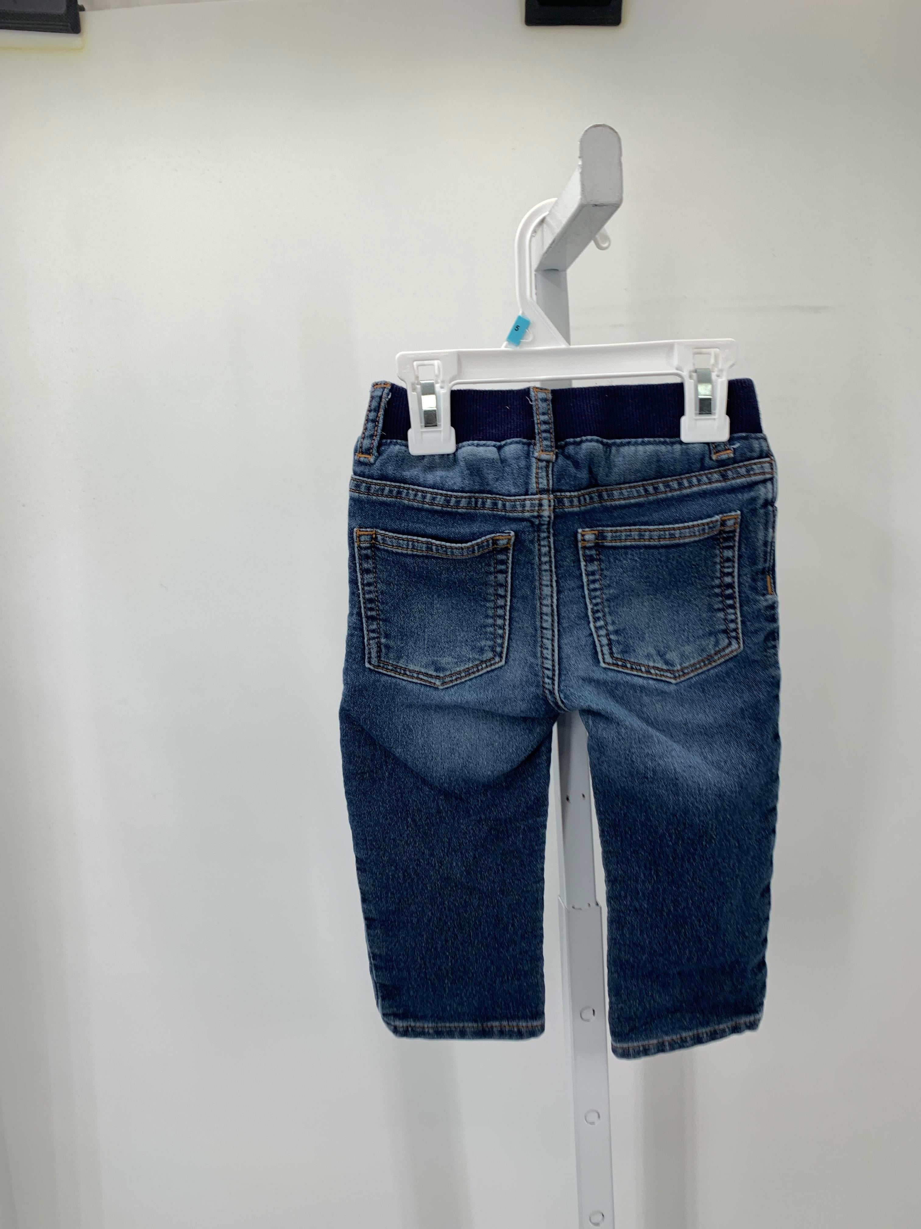 ELASTIC WAIST DENIM