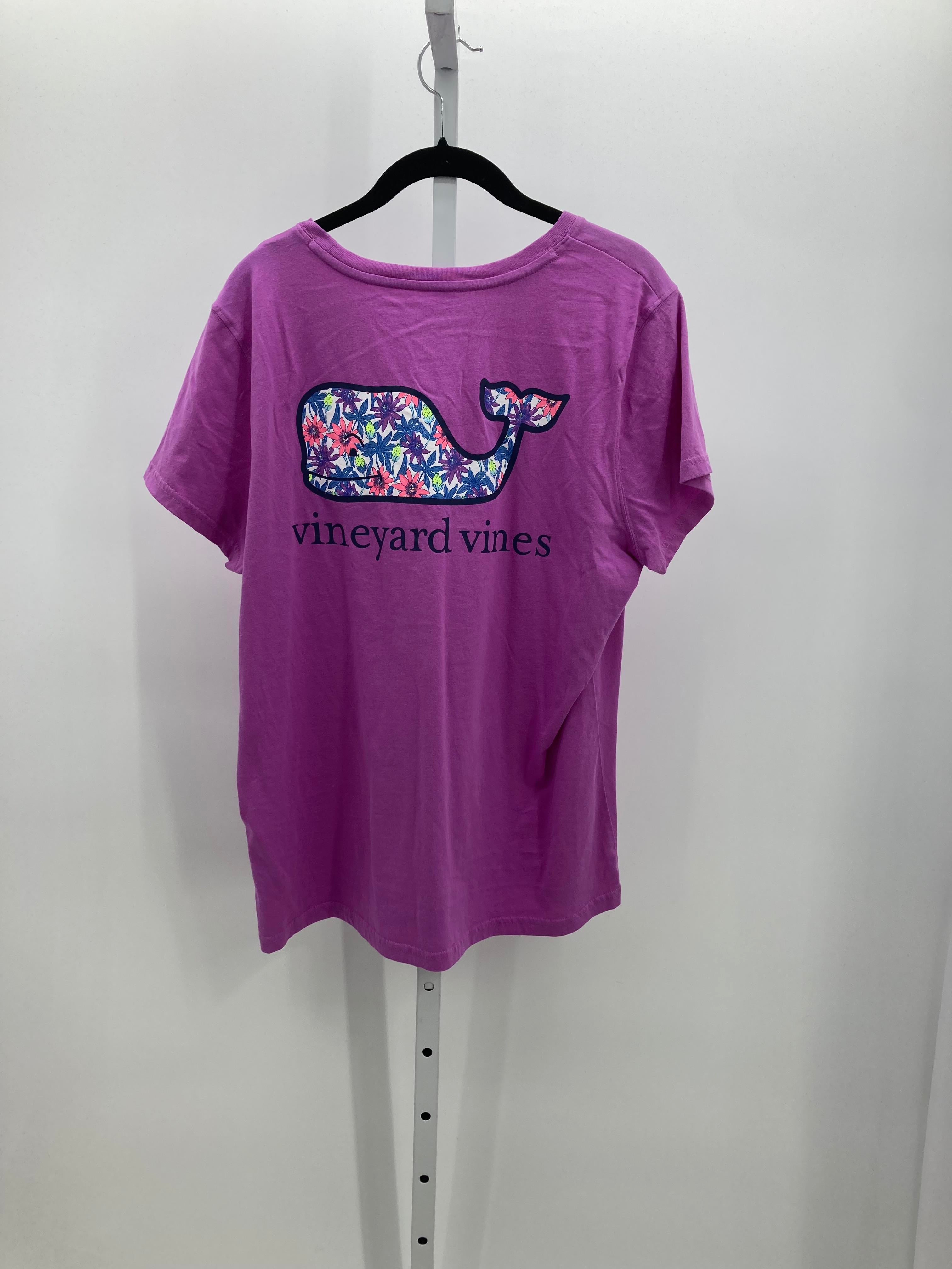 Vineyard Vines Size Extra Large Misses Short Sleeve Shirt