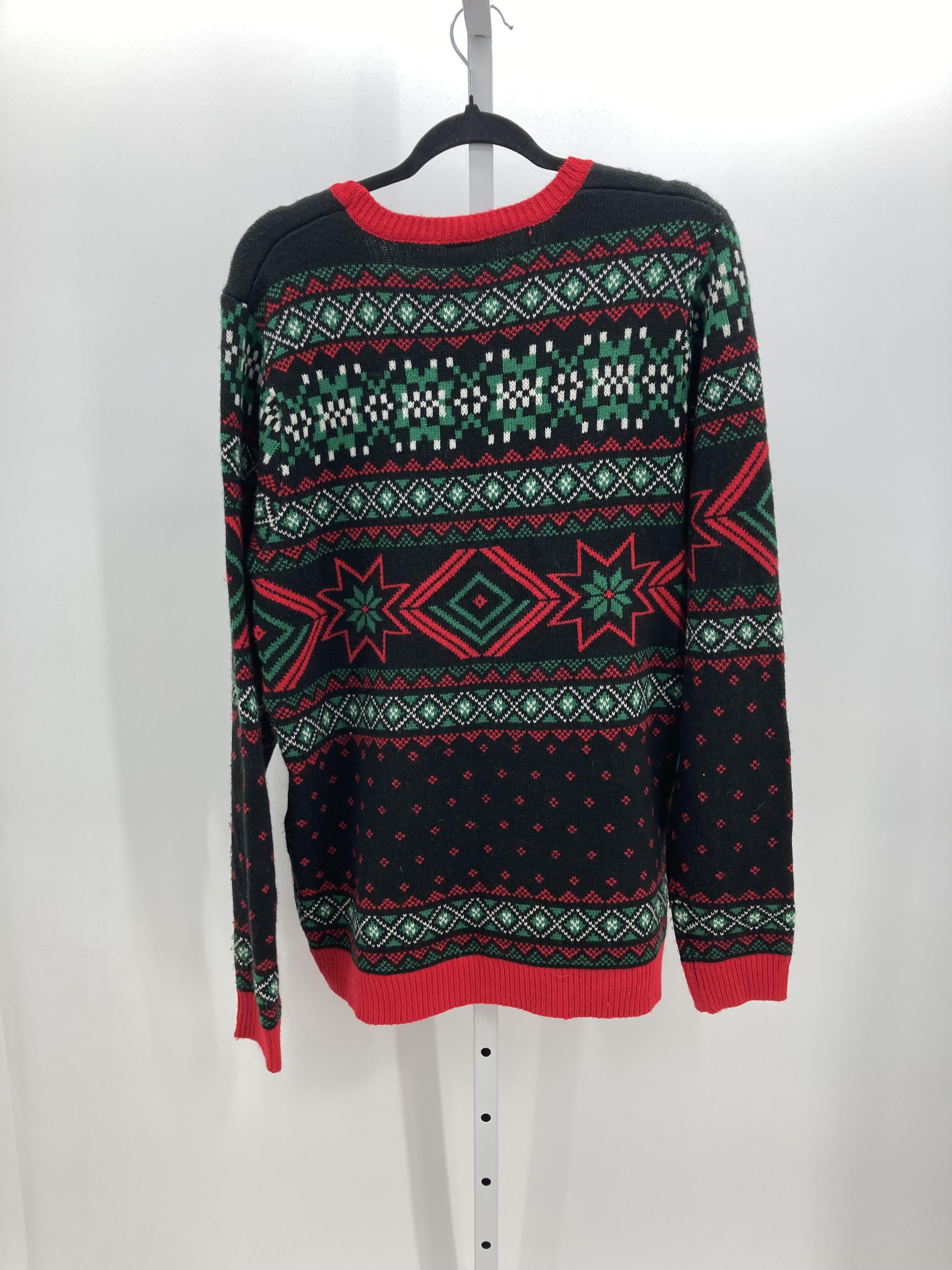 LONG SLV SWEATER SANTA.