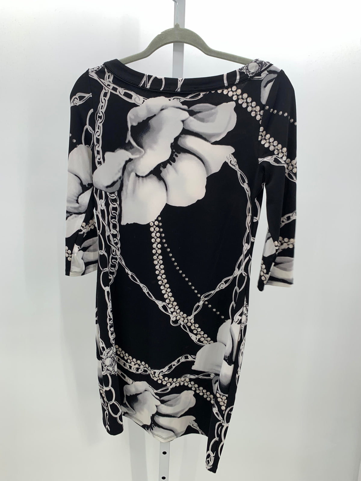 White House Black Size X Small Misses 3/4 Sleeve Dress