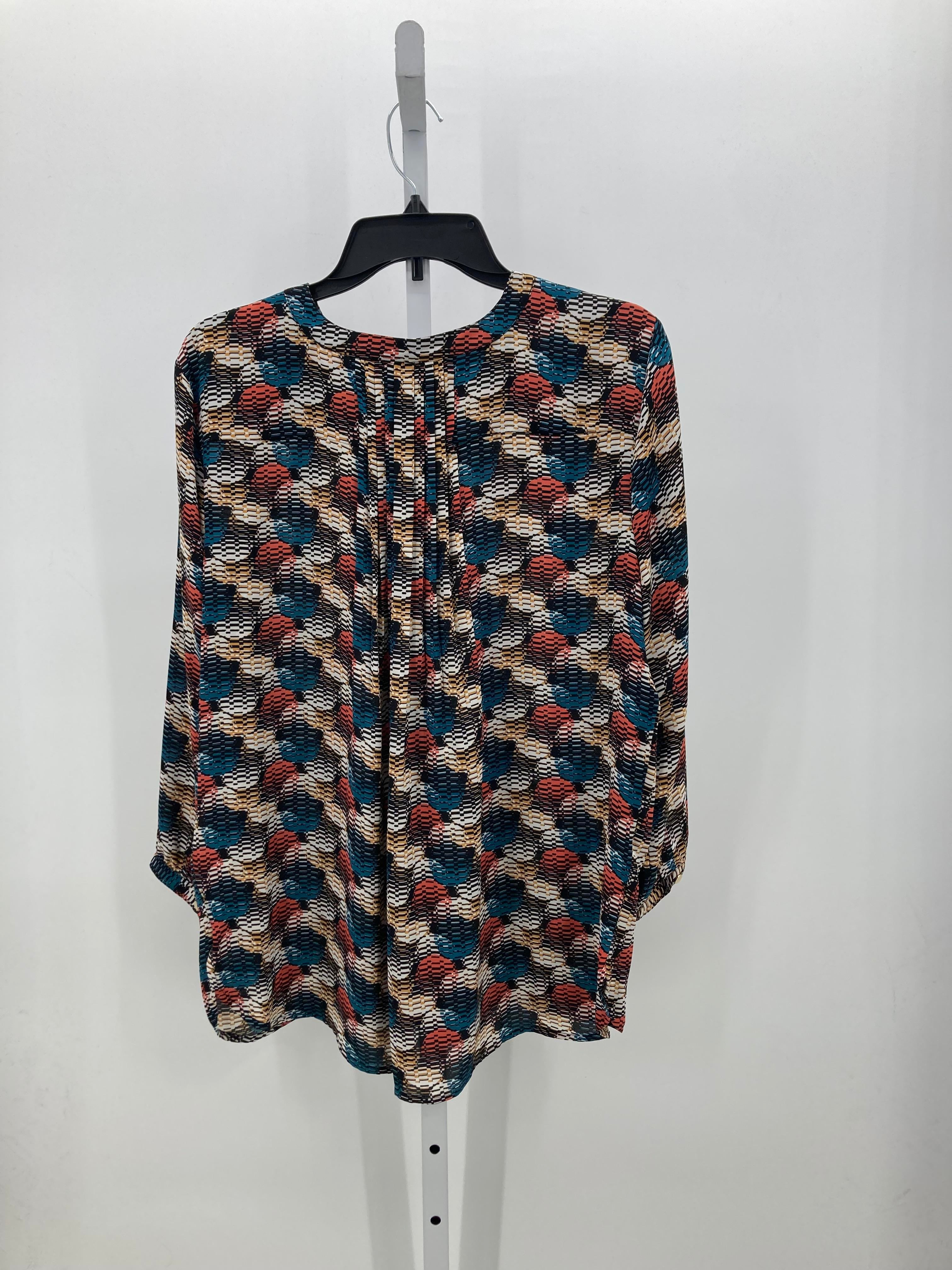 JM Collection Size Large Misses 3/4 Sleeve Shirt