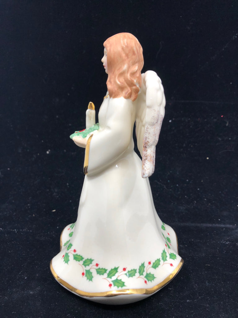 LENOX ANGEL HOLDING CANDLE.