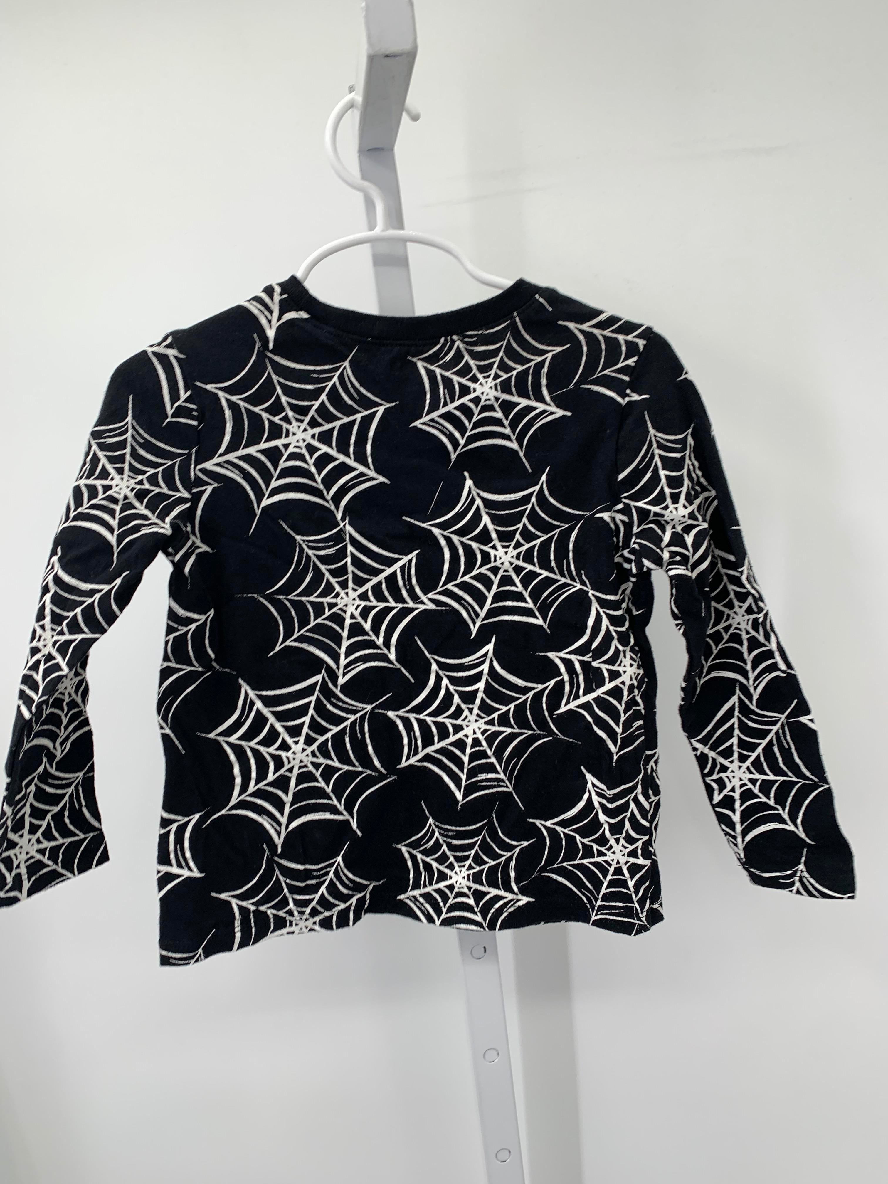 LONG SLV SHIRT SPIDER WEBS