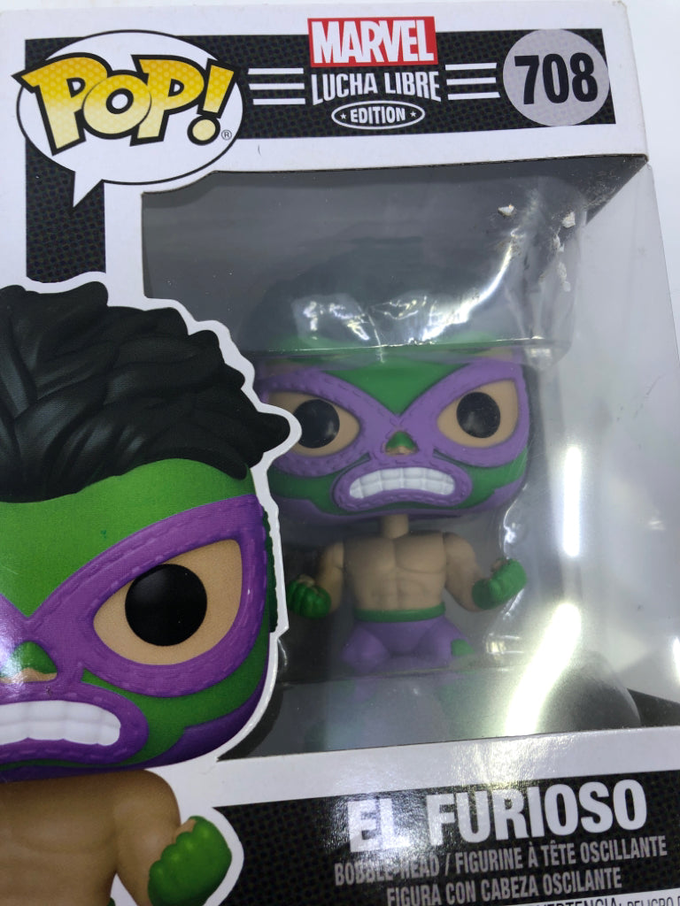 FUNKO POP MARVEL LUCHA LIBRE EL FURIOSO 708