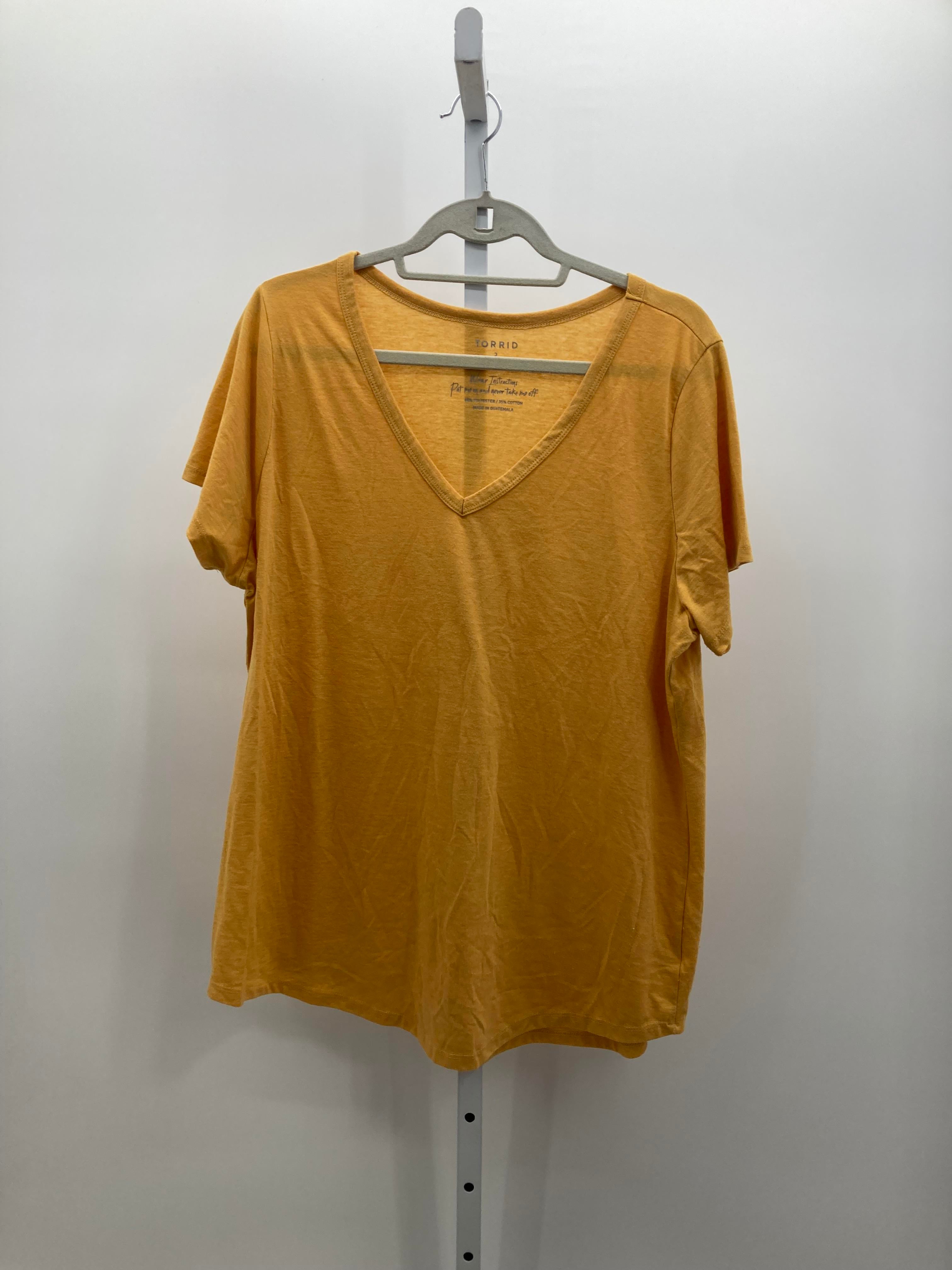 Torrid Size 2X Womens Short Sleeve Shirt