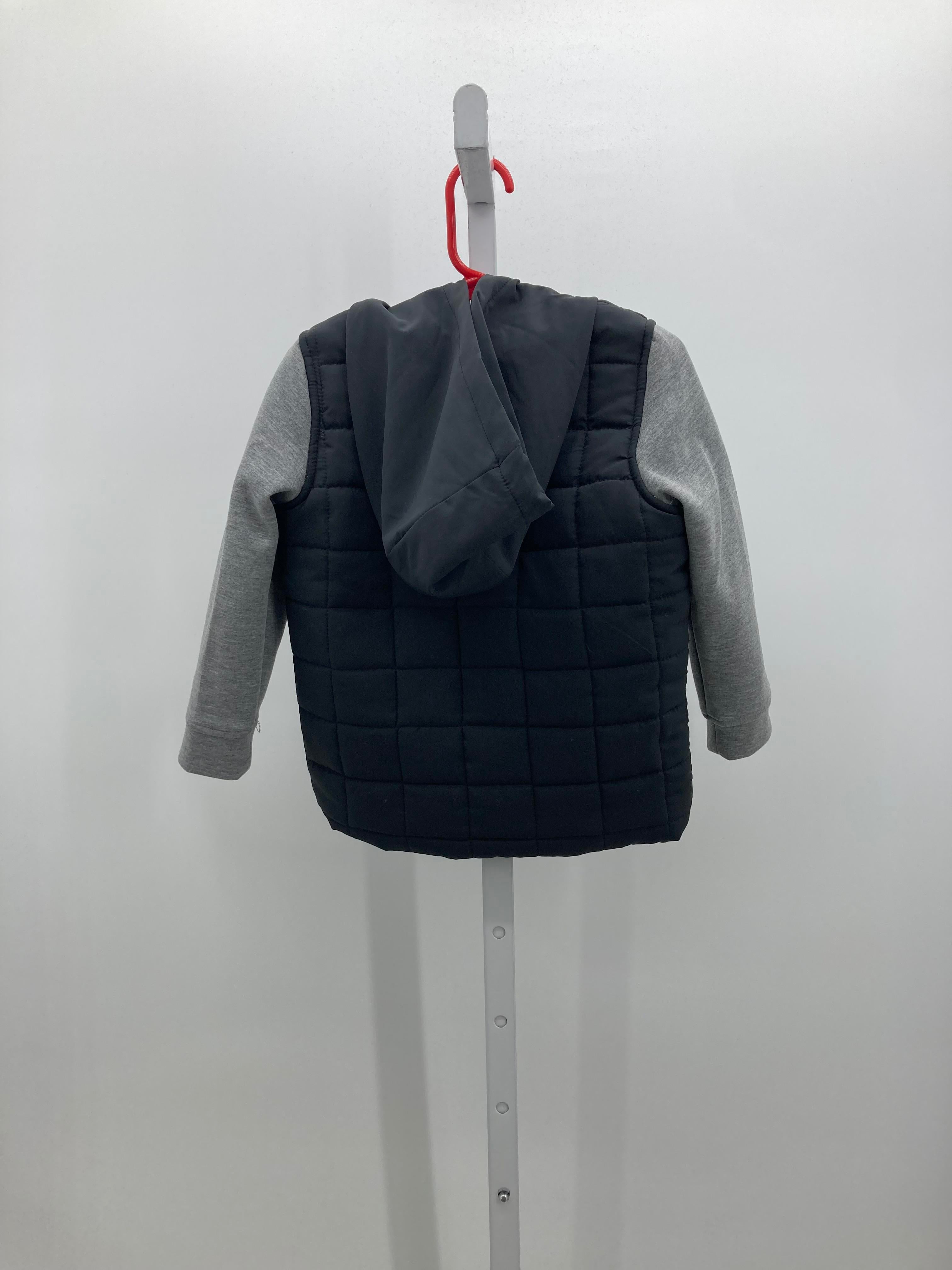 GREY SLEEVES ZIP UP HOODED