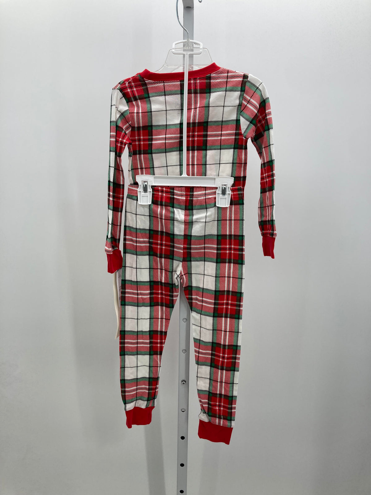 NEW WHITE GREEN PLAID