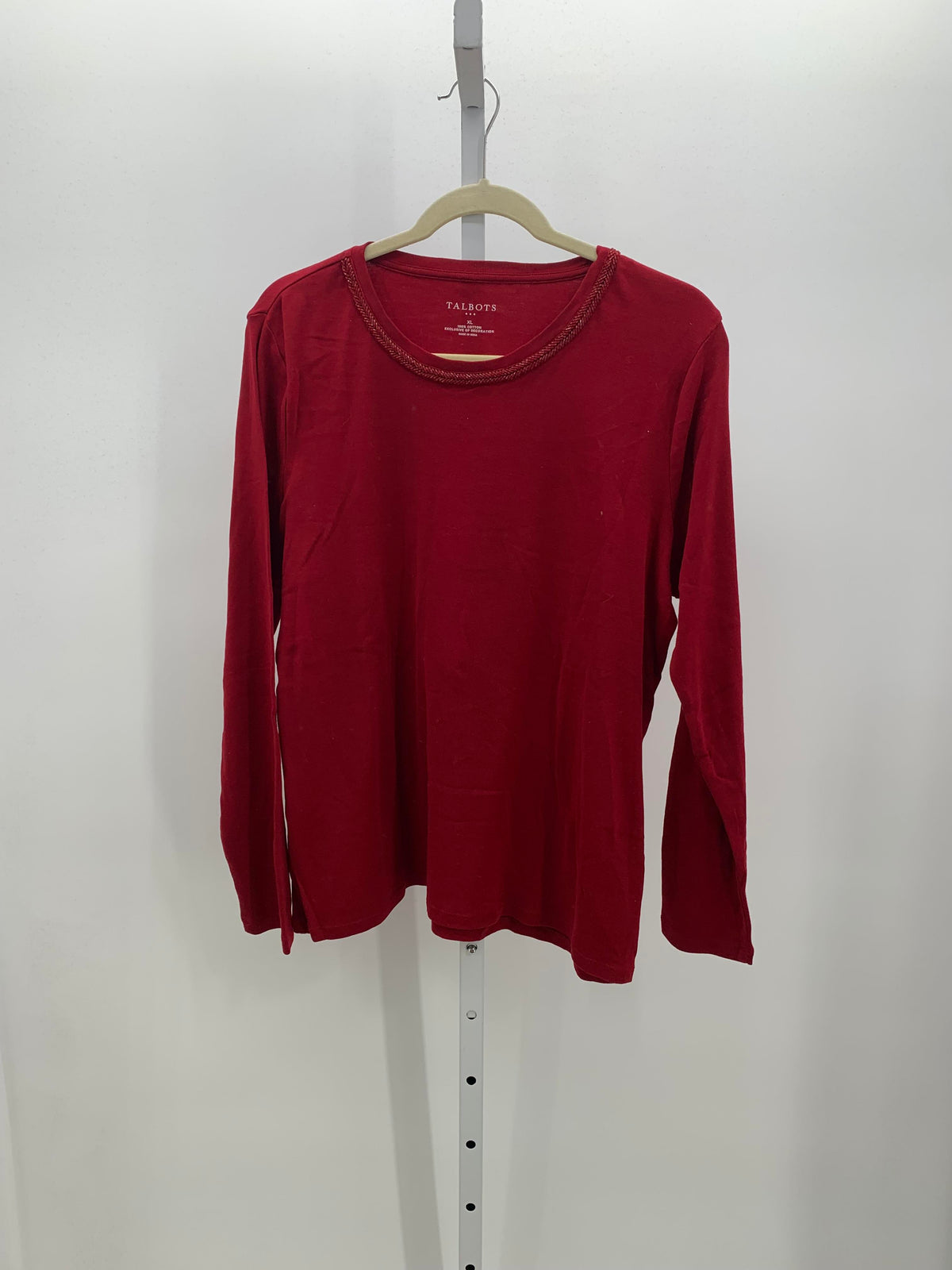 Talbots Size Extra Large Misses Long Sleeve Shirt