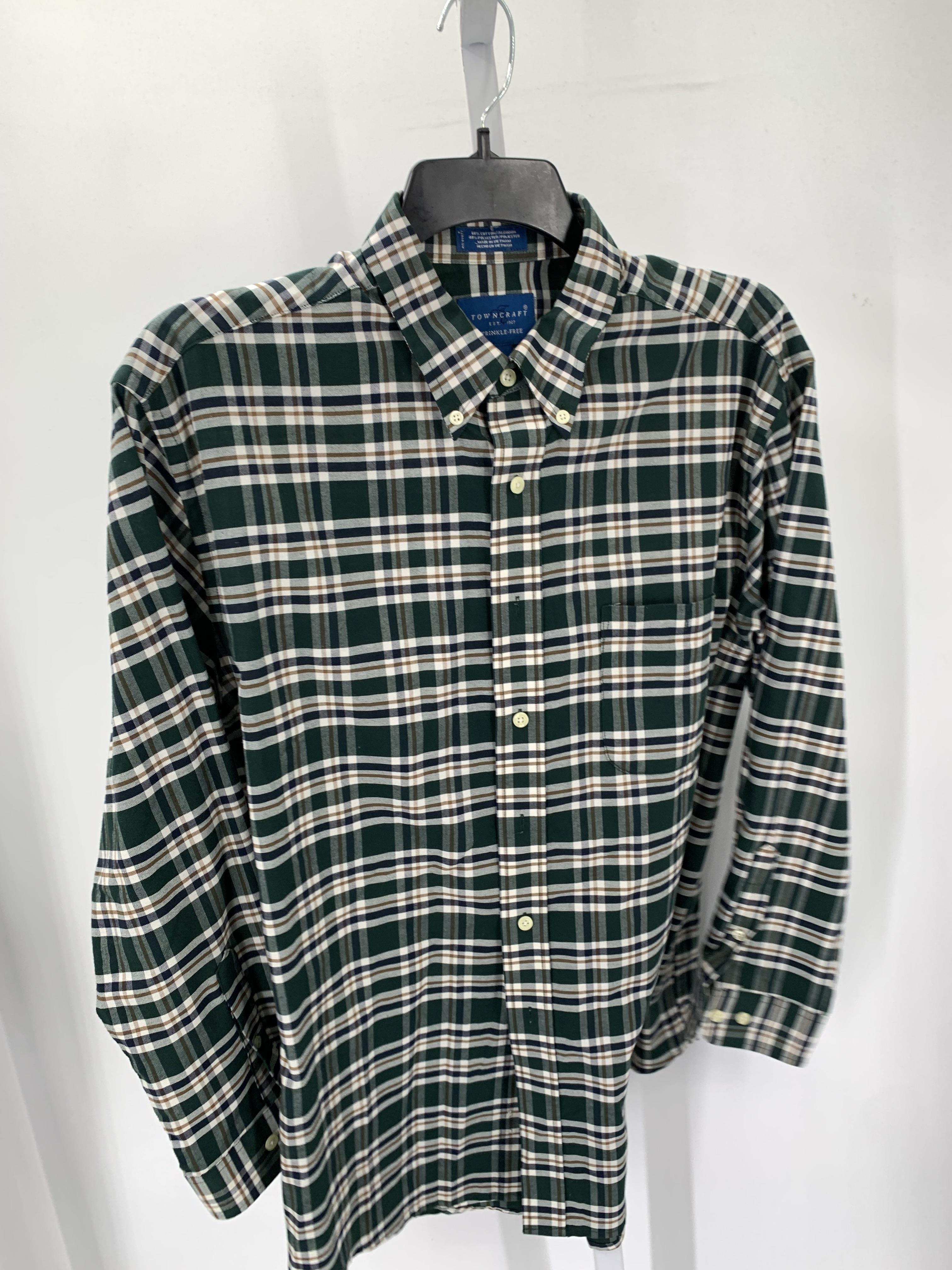 PLAID BTN DOWN