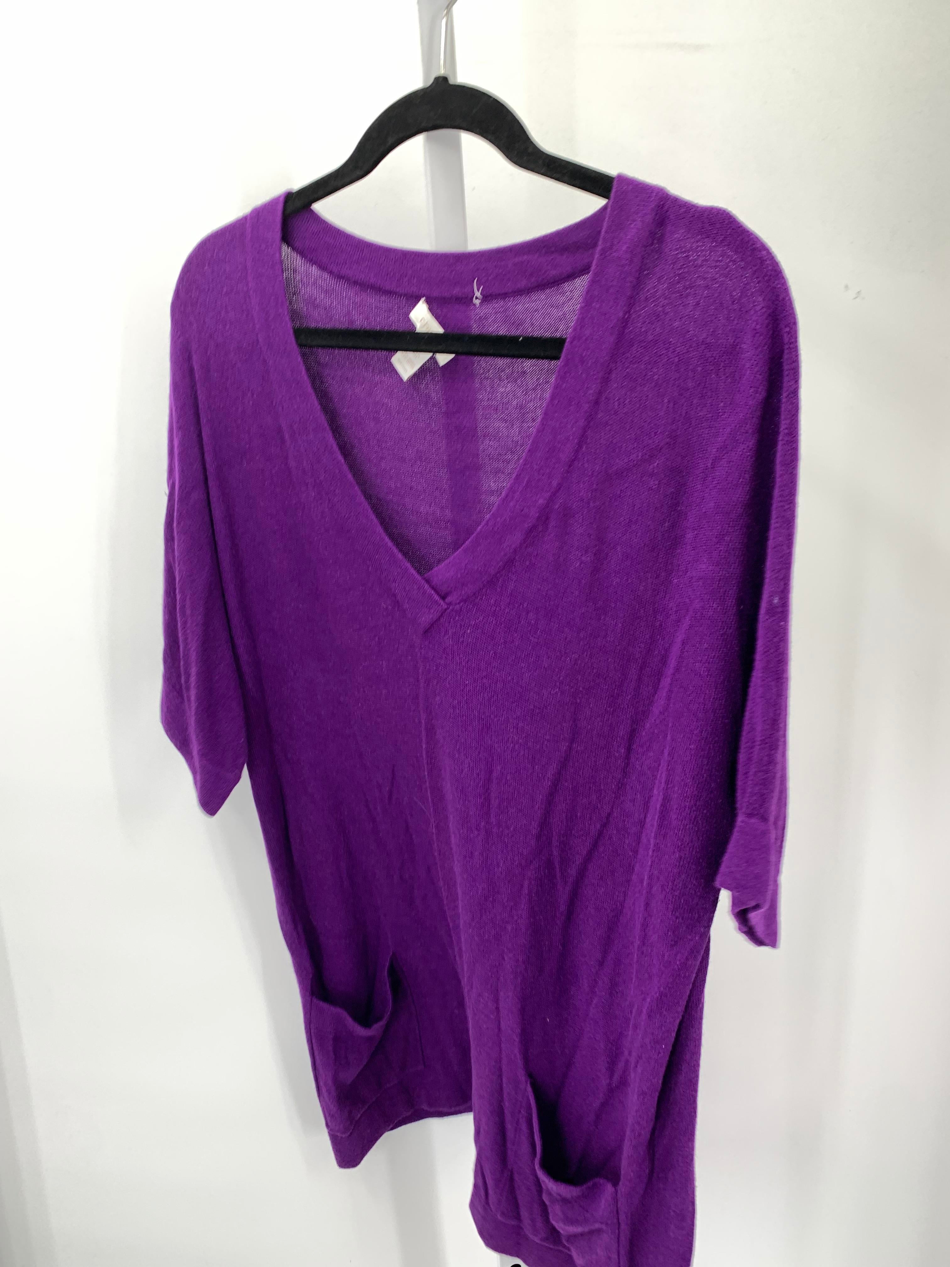 Chico's Size Medium Misses Short Slv Sweater