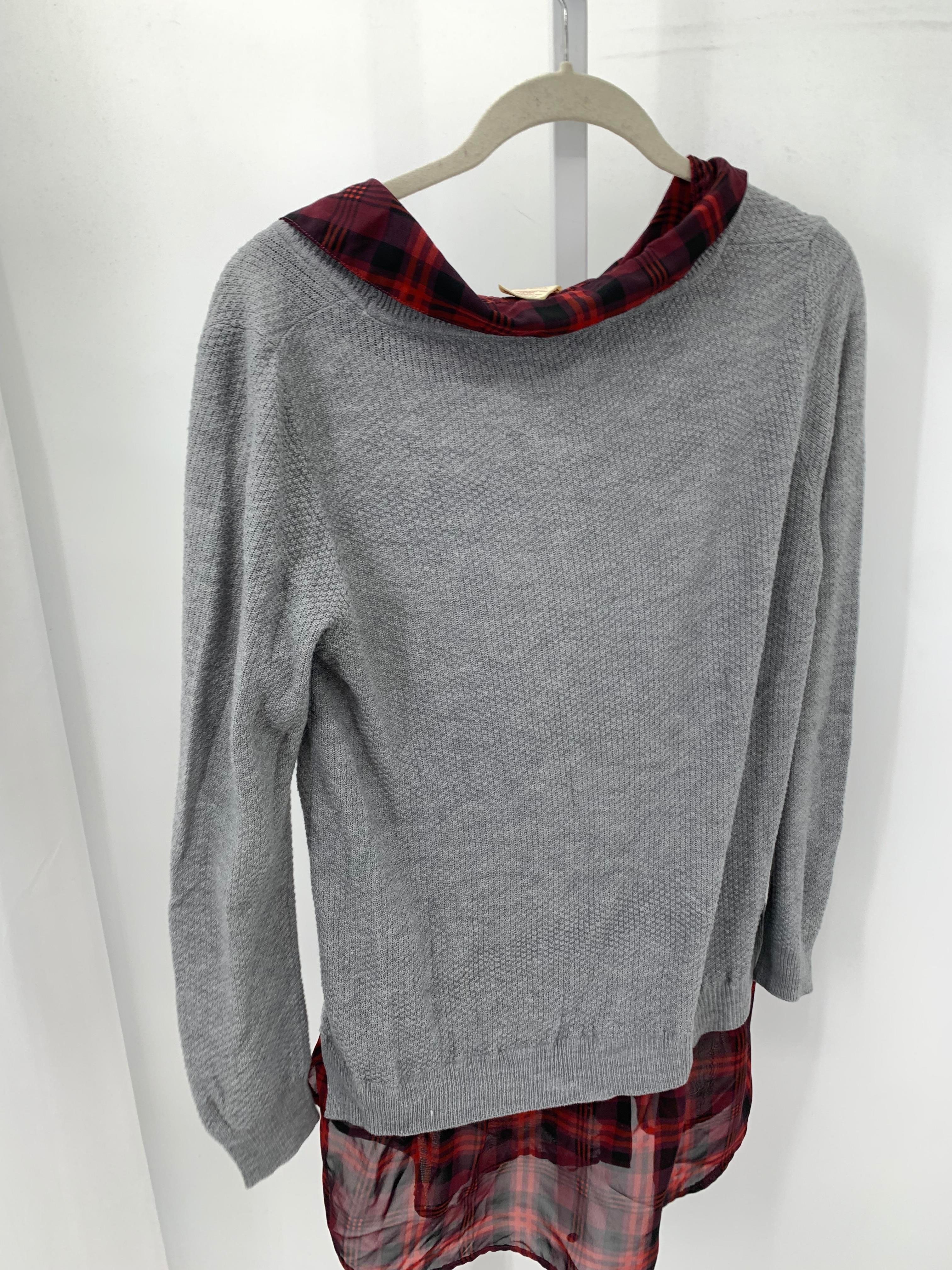 Faded Glory Size Large Misses Long Slv Sweater