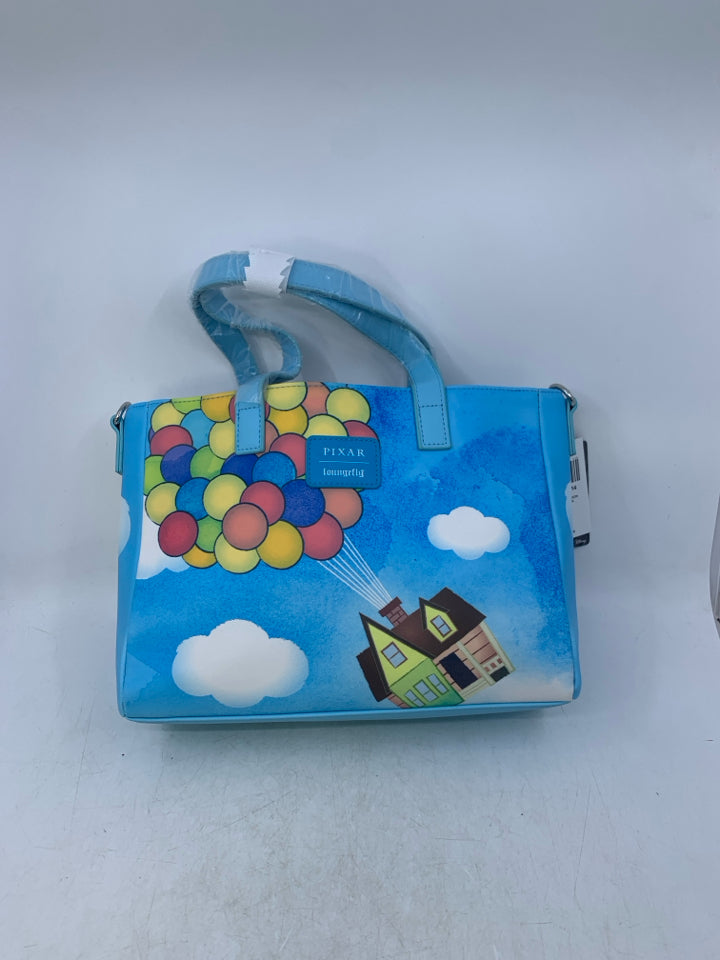 Disney Pixar Loungefly Up Balloon House Satchel- New With Tags