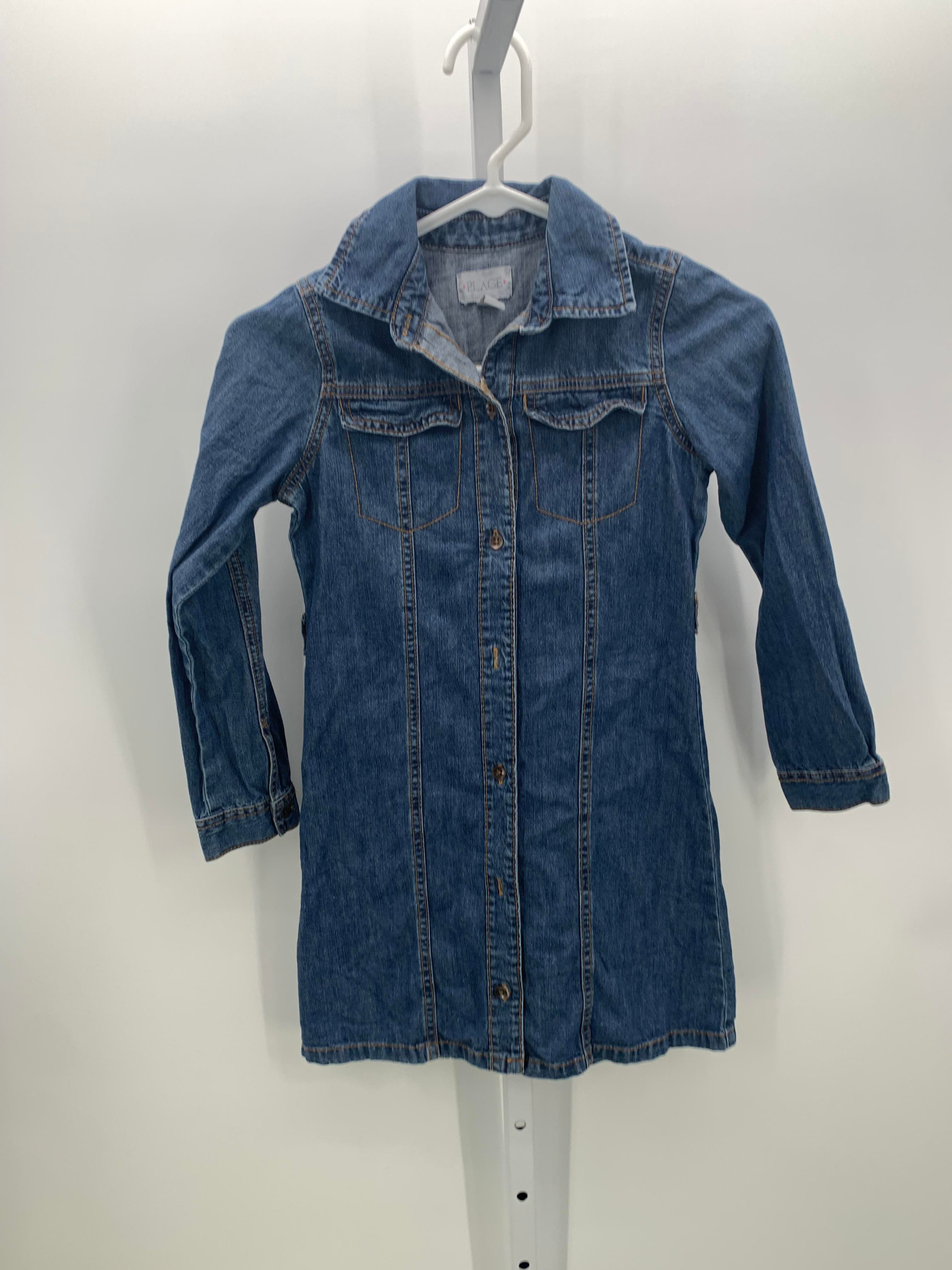 Children's Place Size 7-8 Girls Long Sleeve Dress